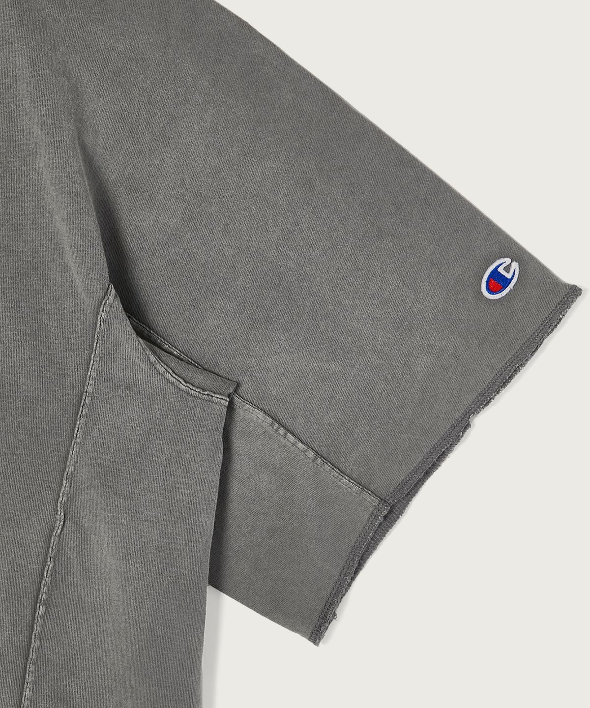 챔피온(CHAMPION) 챔피온 X 엔할리우드 리버서블 티셔츠 Dark Grey