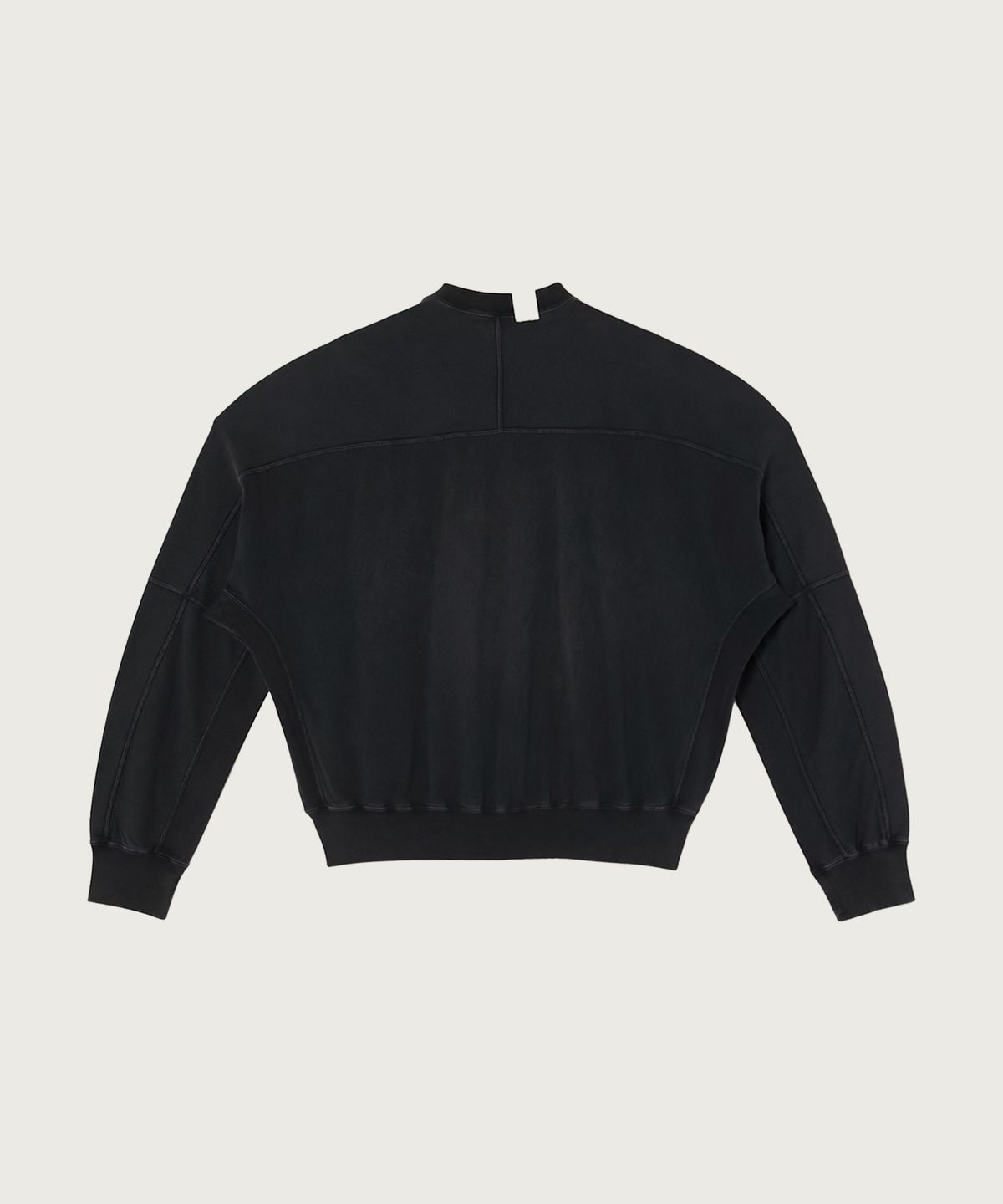 챔피온(CHAMPION) 챔피온 X 엔할리우드 리버서블 크루넥 스웨트셔츠 Off Black