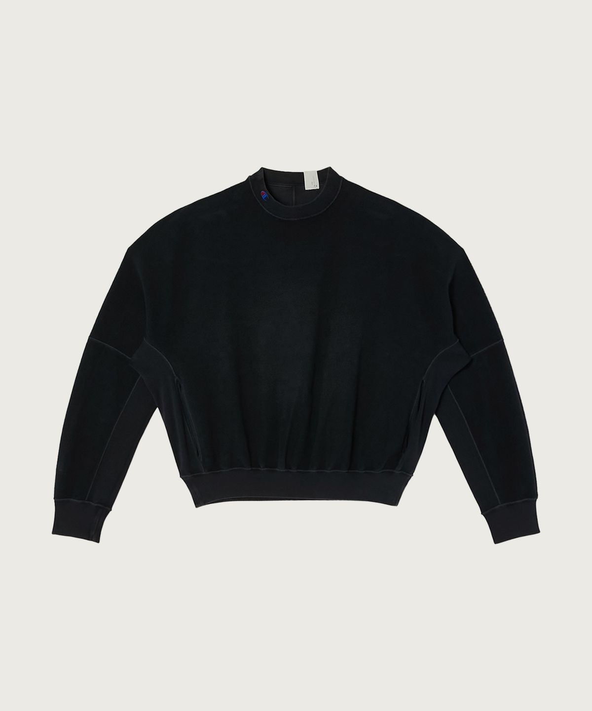 챔피온(CHAMPION) 챔피온 X 엔할리우드 리버서블 크루넥 스웨트셔츠 Off Black