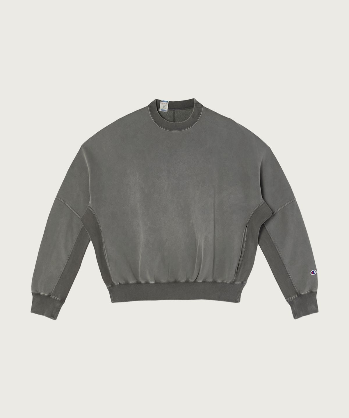 챔피온(CHAMPION) 챔피온 X 엔할리우드 리버서블 크루넥 스웨트셔츠 Dark Grey