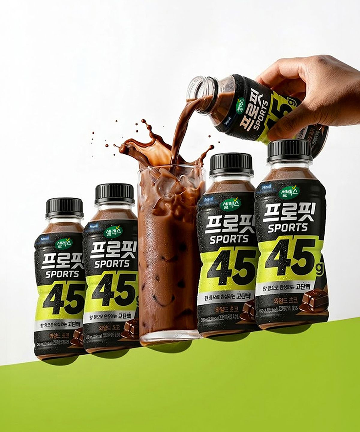 셀렉스(SELEX) [6개] 프로핏 SPORTS 와일드 초코 350ml