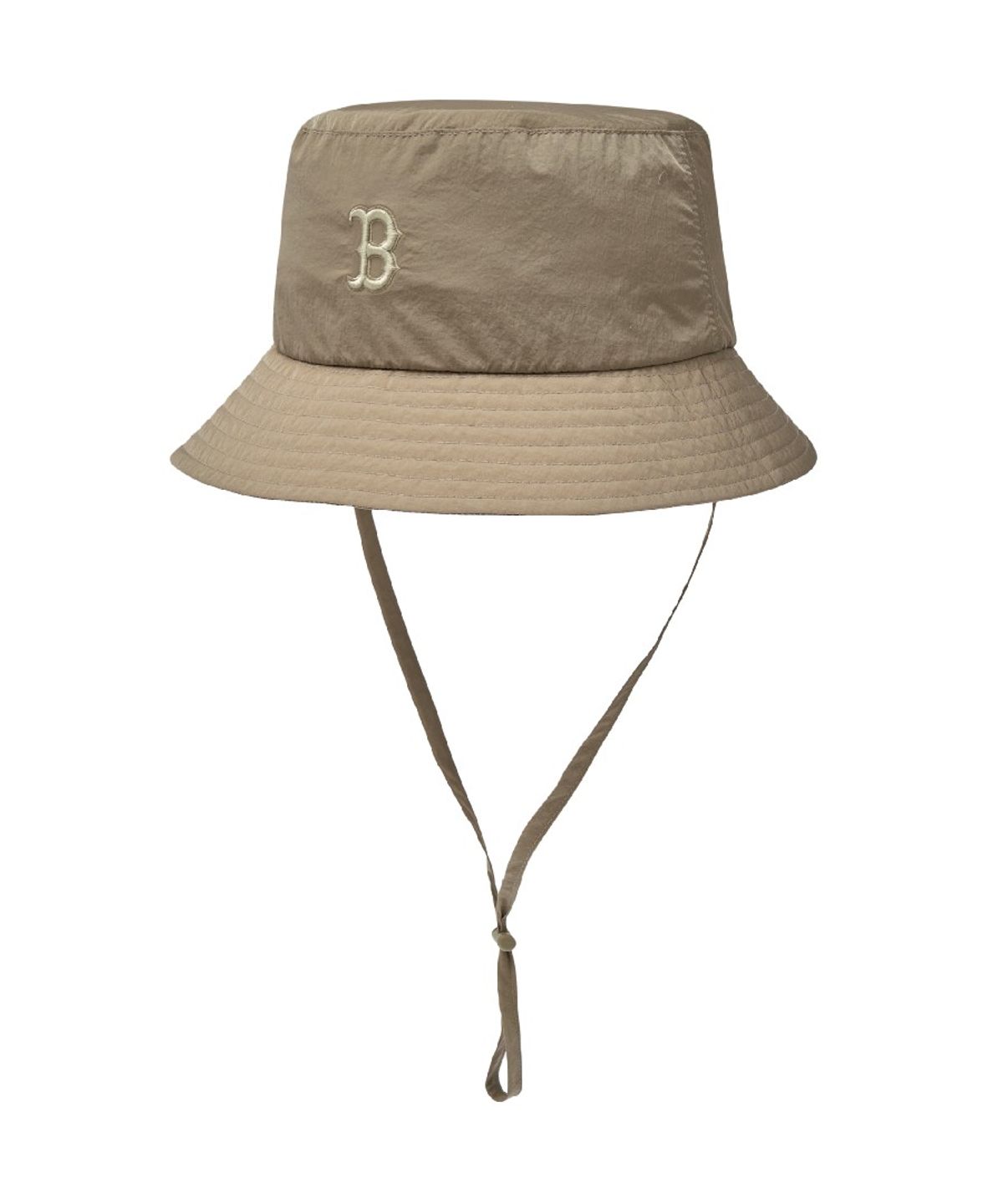 엠엘비(MLB) 고프코어 경량 나일론 사파리 버킷햇 BOS (D.Beige)