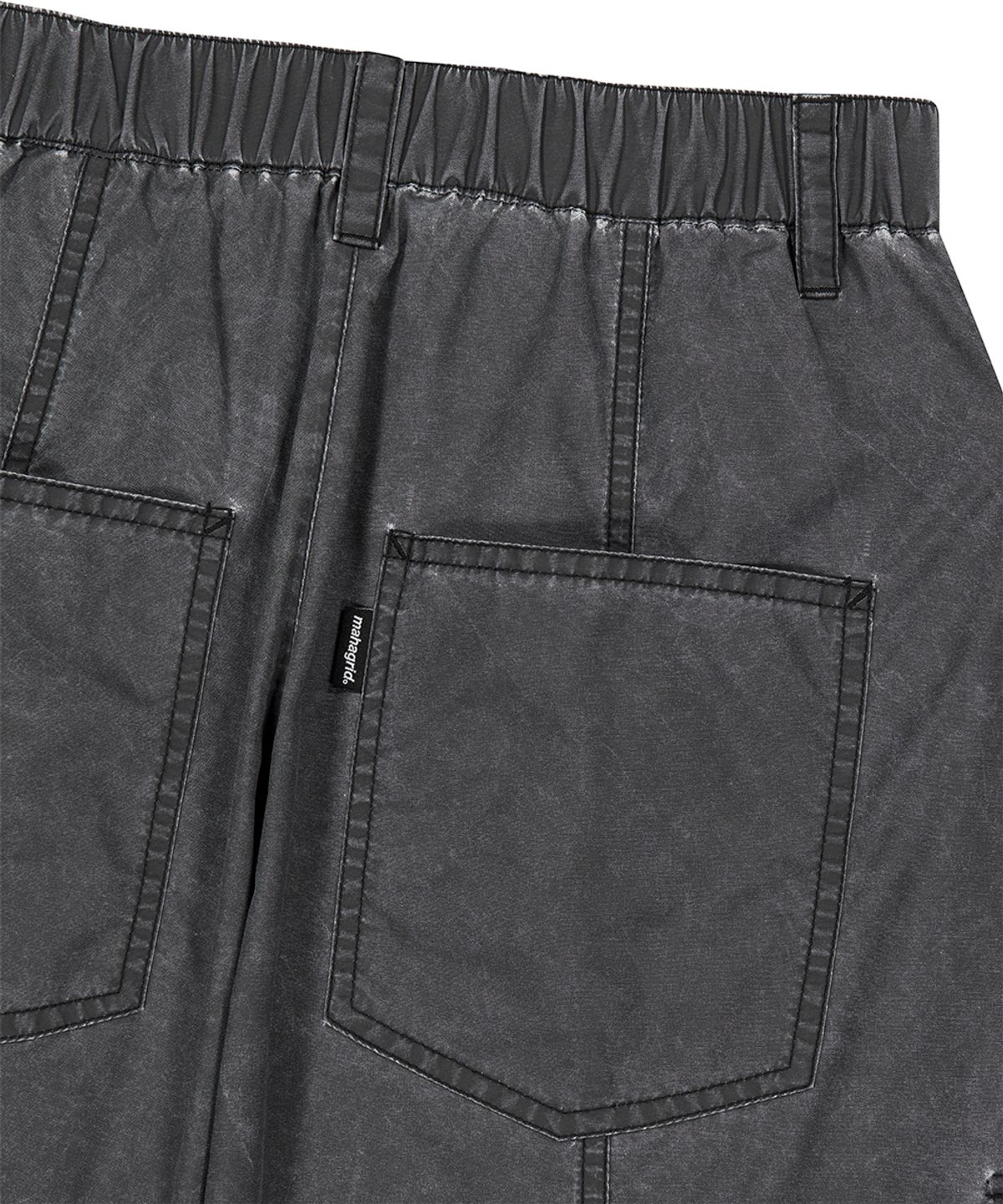 마하그리드(MAHAGRID) NYLON PARACHUTE SHORT CHARCOAL(MG2GMMPA60A)