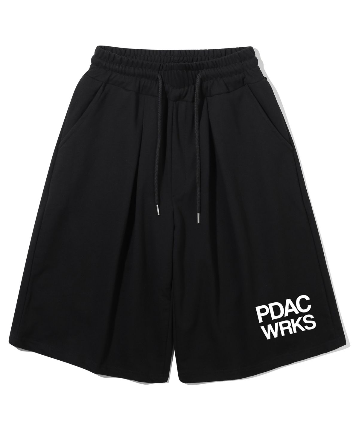 페이드(PEID) PD PDAC 핀턱 버뮤다 팬츠 블랙