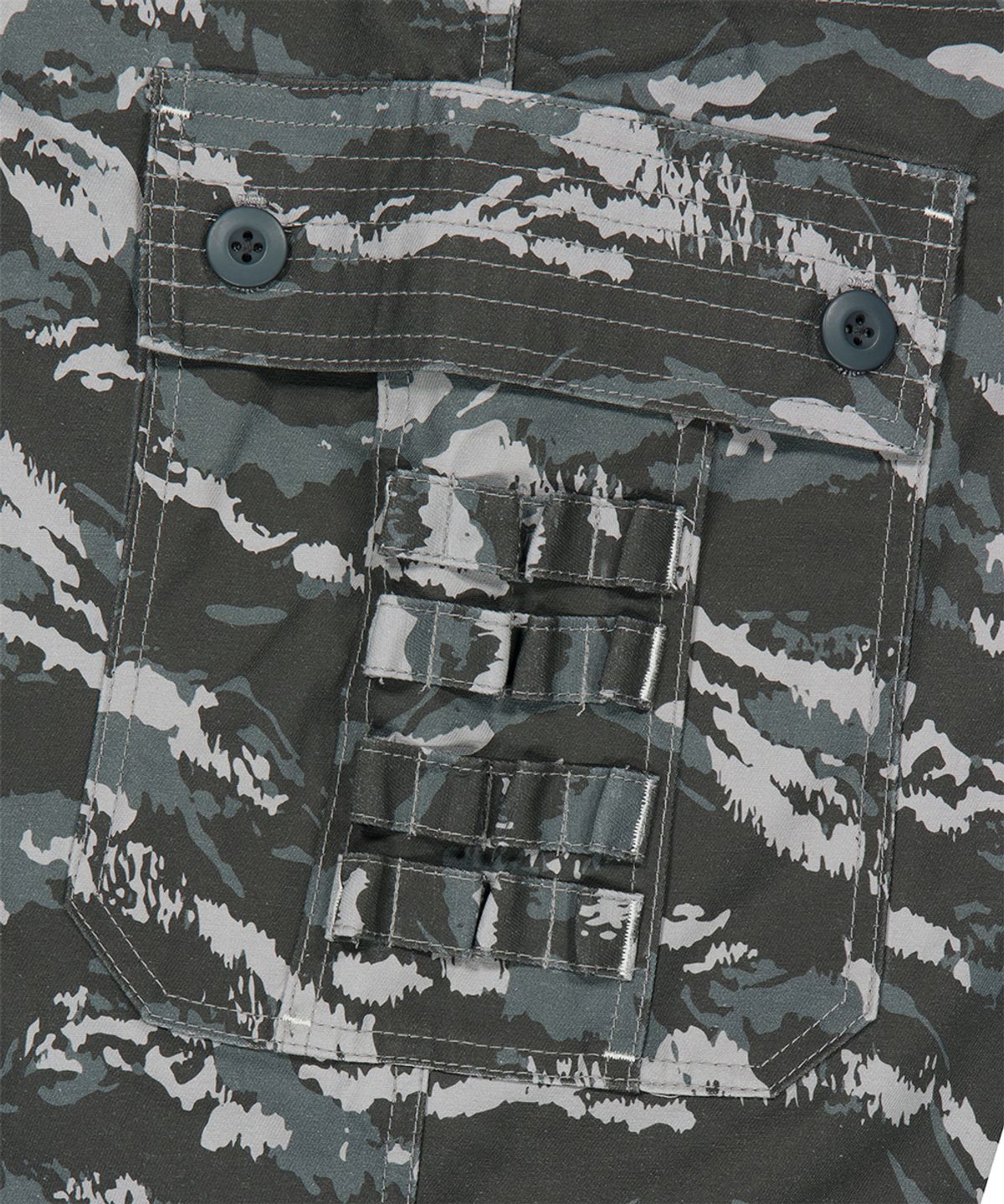 마하그리드(MAHAGRID) UTILITY CARGO CAMO SHORTS CHARCOAL(MG2GMMPA61A)