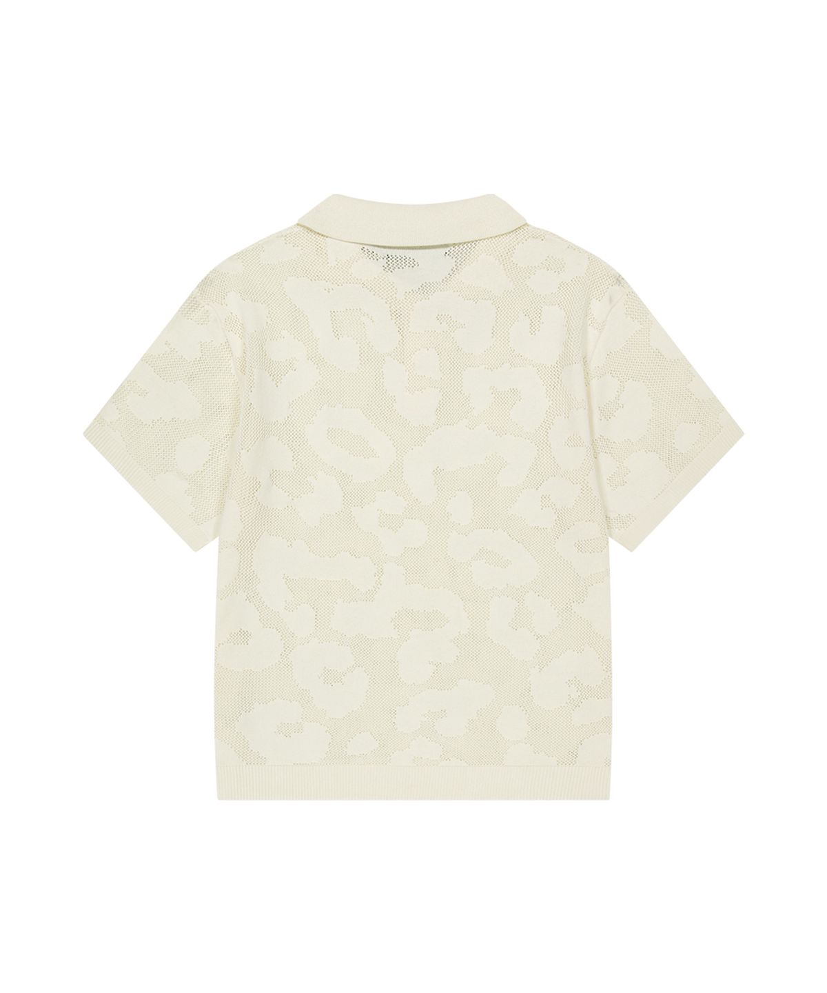 마하그리드(MAHAGRID) LEOPARD CROCHET COLLAR KNIT IVORY(MG2GMMK640A)