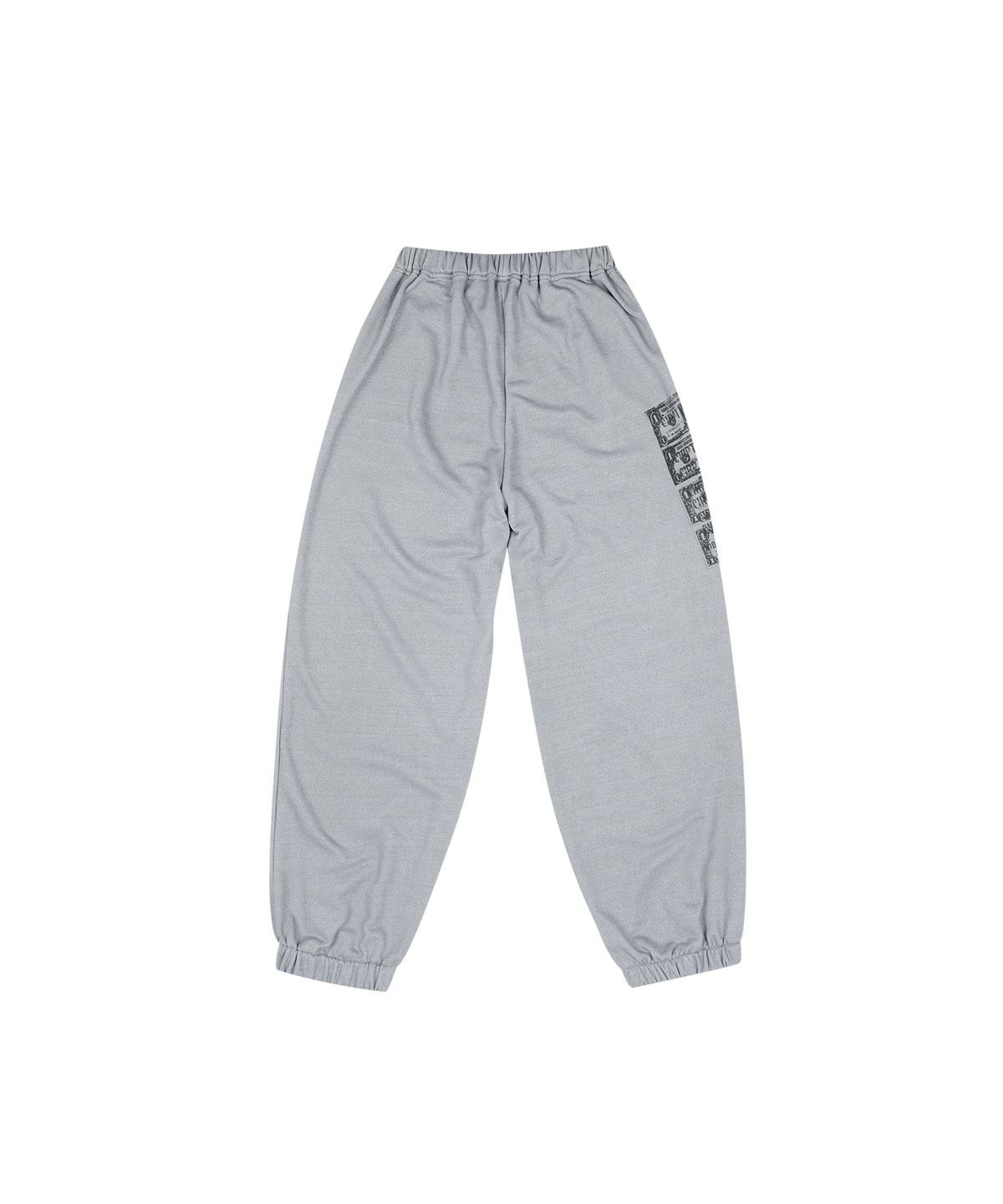 도그마 엑스(DOGMA EHKS) STUDDED CURRENCY SWEAT PANTS GREY