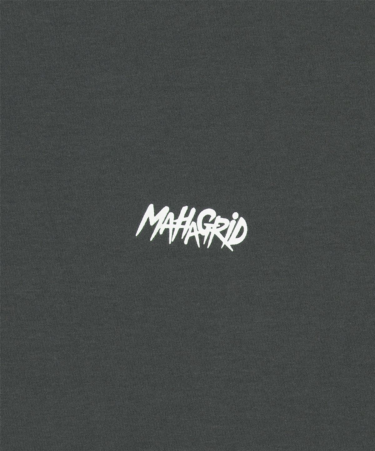 마하그리드(MAHAGRID) SLASH LOGO SS TEE CHARCOAL(MG2GMMT548A)