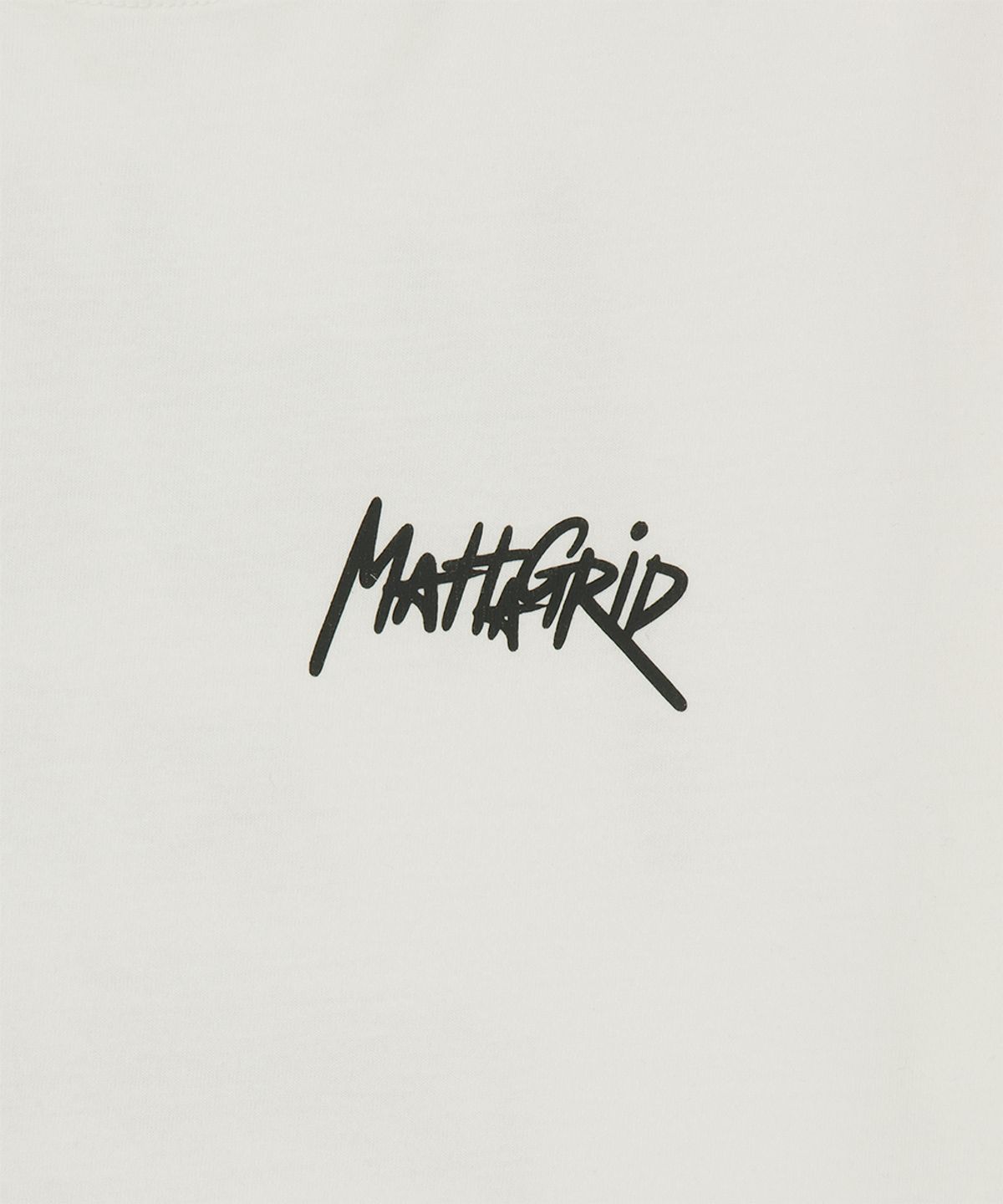 마하그리드(MAHAGRID) PIGMENT GRAFFITI LOGO TEE IVORY(MG2GMMT507A)