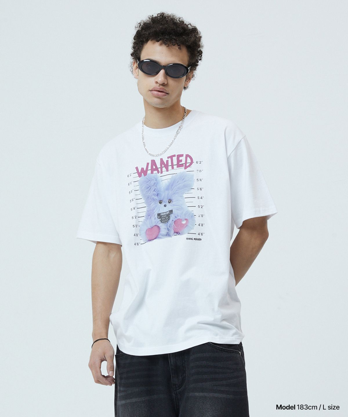 마하그리드(MAHAGRID) WANTED BAD DOLLY TEE WHITE(MG2GMMT520A)