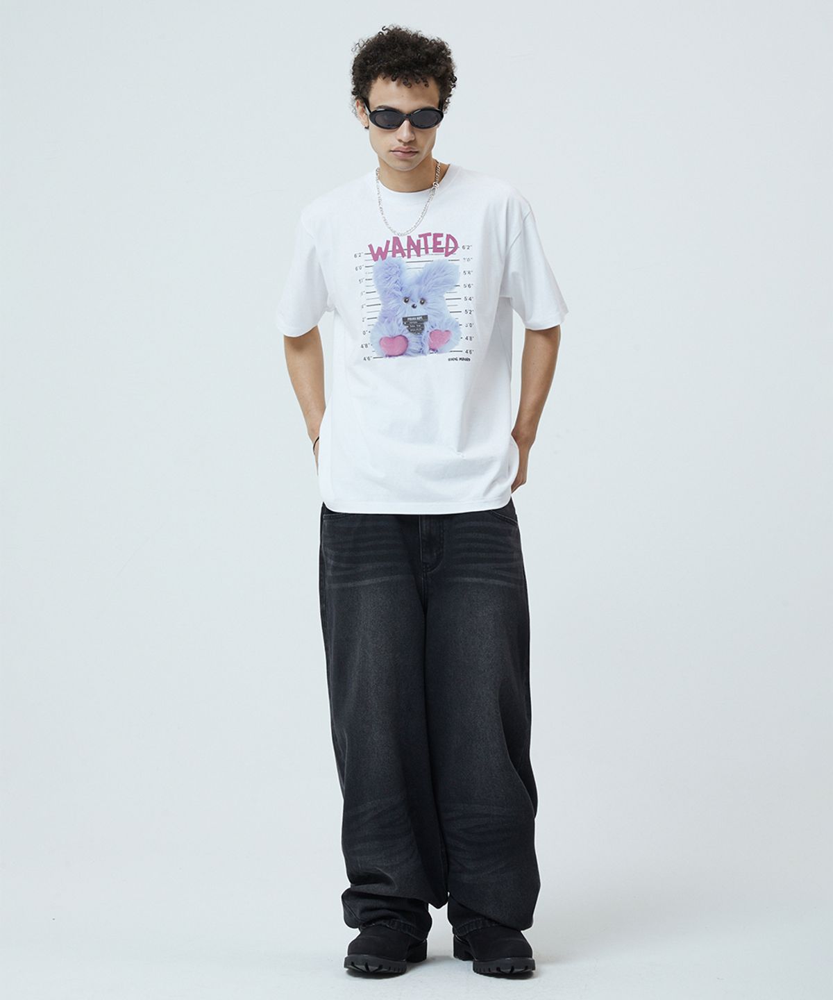 마하그리드(MAHAGRID) WANTED BAD DOLLY TEE WHITE(MG2GMMT520A)