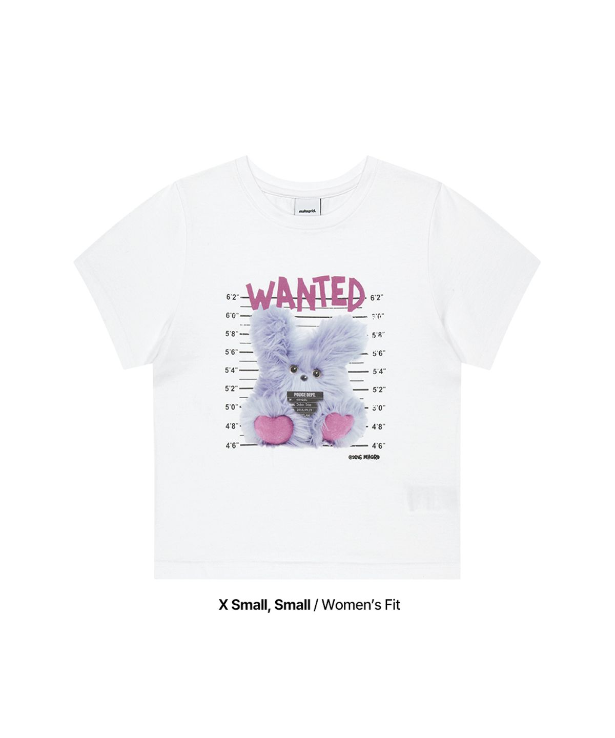 마하그리드(MAHAGRID) WANTED BAD DOLLY TEE WHITE(MG2GMMT520A)