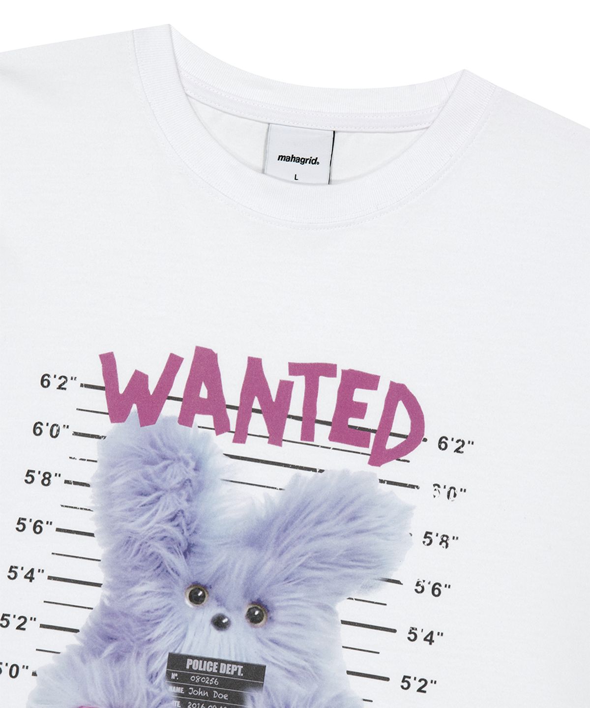 마하그리드(MAHAGRID) WANTED BAD DOLLY TEE WHITE(MG2GMMT520A)