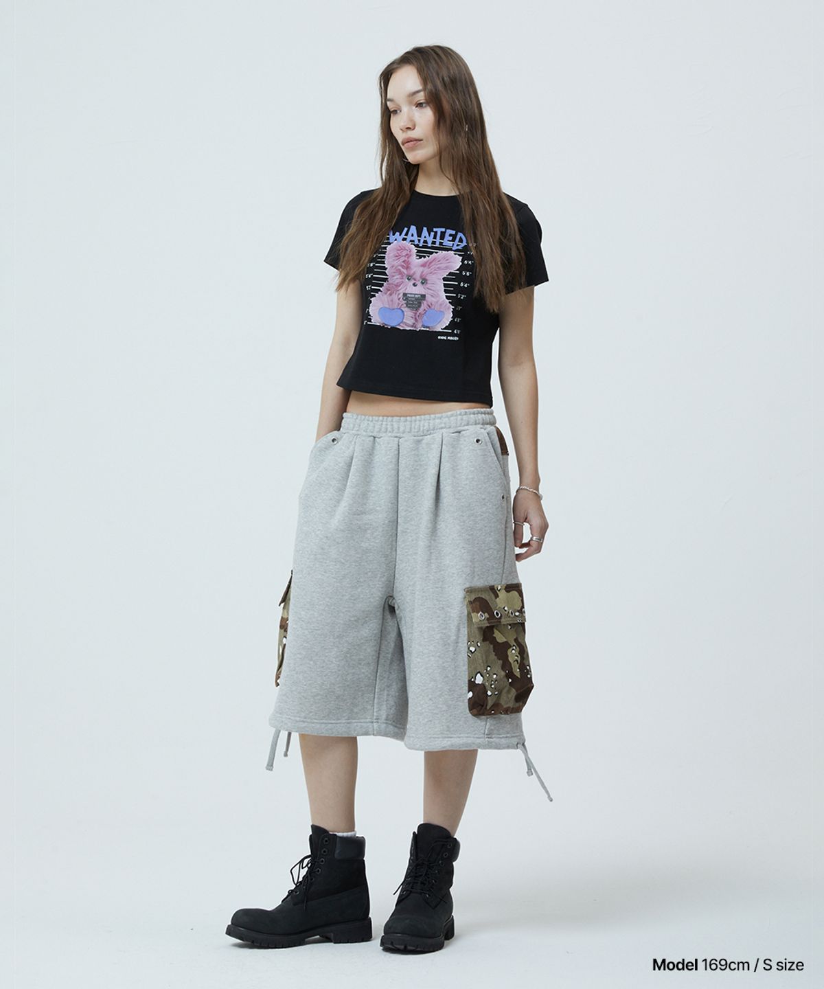 마하그리드(MAHAGRID) WANTED BAD DOLLY TEE BLACK(MG2GMMT520A)
