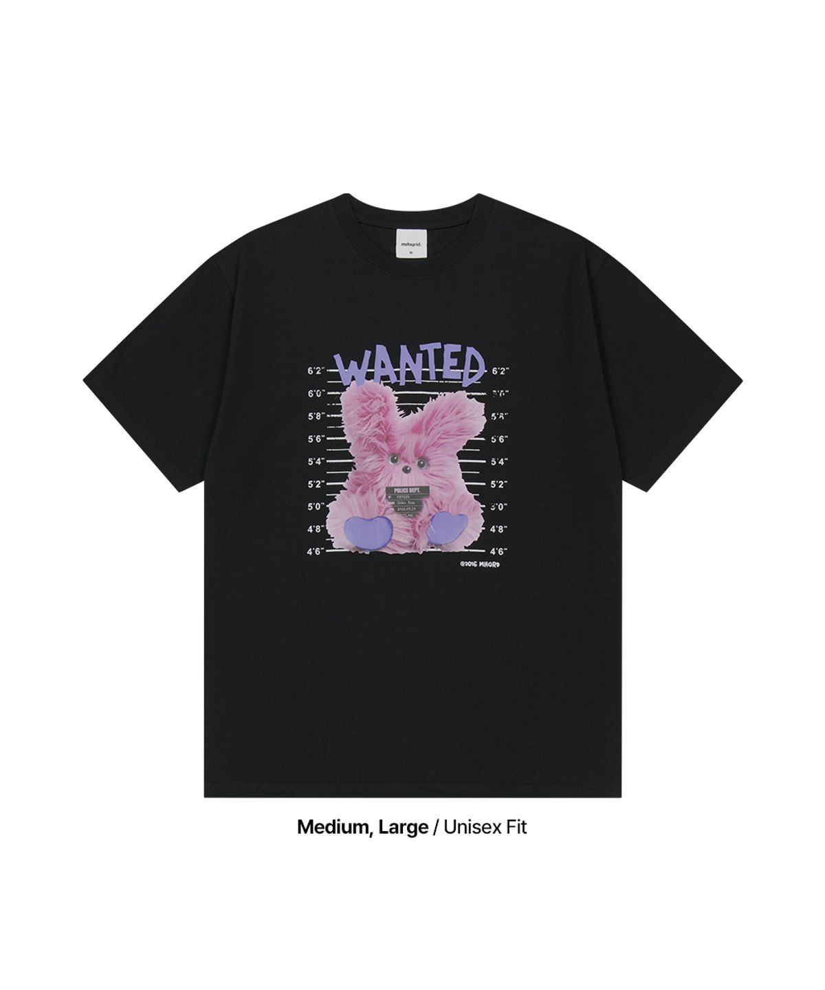 마하그리드(MAHAGRID) WANTED BAD DOLLY TEE BLACK(MG2GMMT520A)
