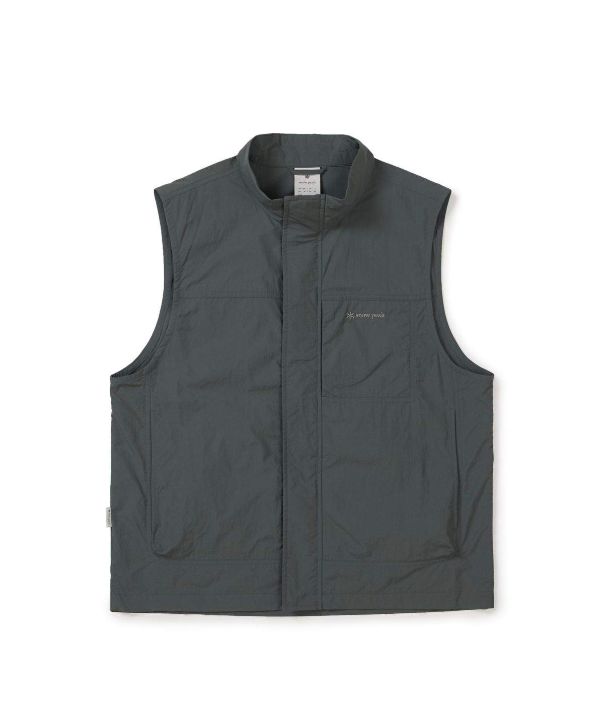 스노우피크 어패럴(SNOWPEAK APPAREL) 타슬란 스탠드넥 베스트 (S26MMLVE50) Urban Green