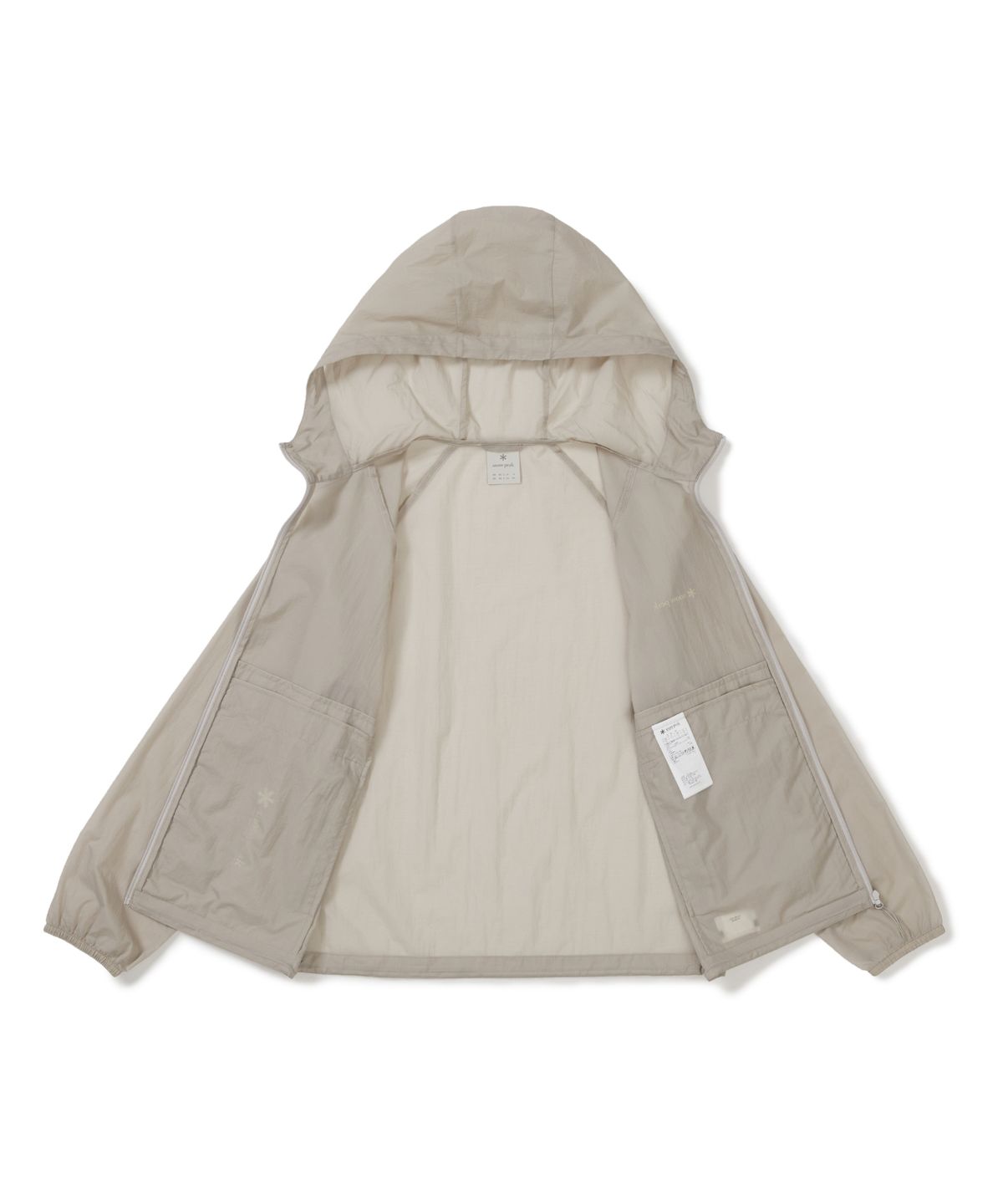 스노우피크 어패럴(SNOWPEAK APPAREL) 피코 초경량 여성 바람막이 (S26MWTWB71) Sand Beige