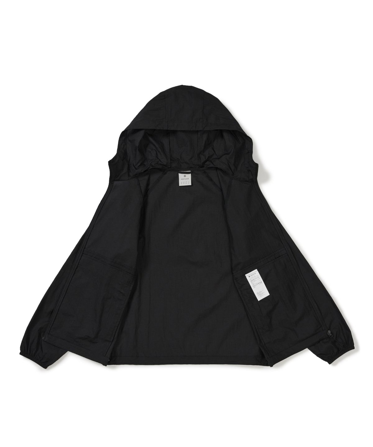 스노우피크 어패럴(SNOWPEAK APPAREL) 피코 초경량 여성 바람막이 (S26MWTWB71) Black