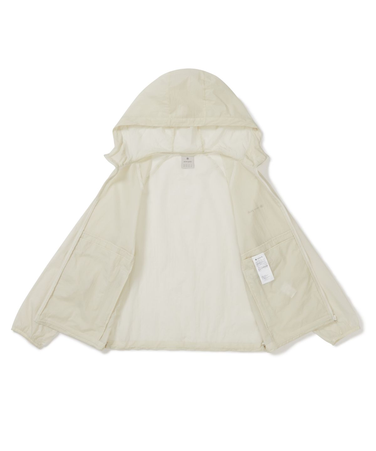 스노우피크 어패럴(SNOWPEAK APPAREL) 피코 초경량 여성 바람막이 (S26MWTWB71) Butter Ivory
