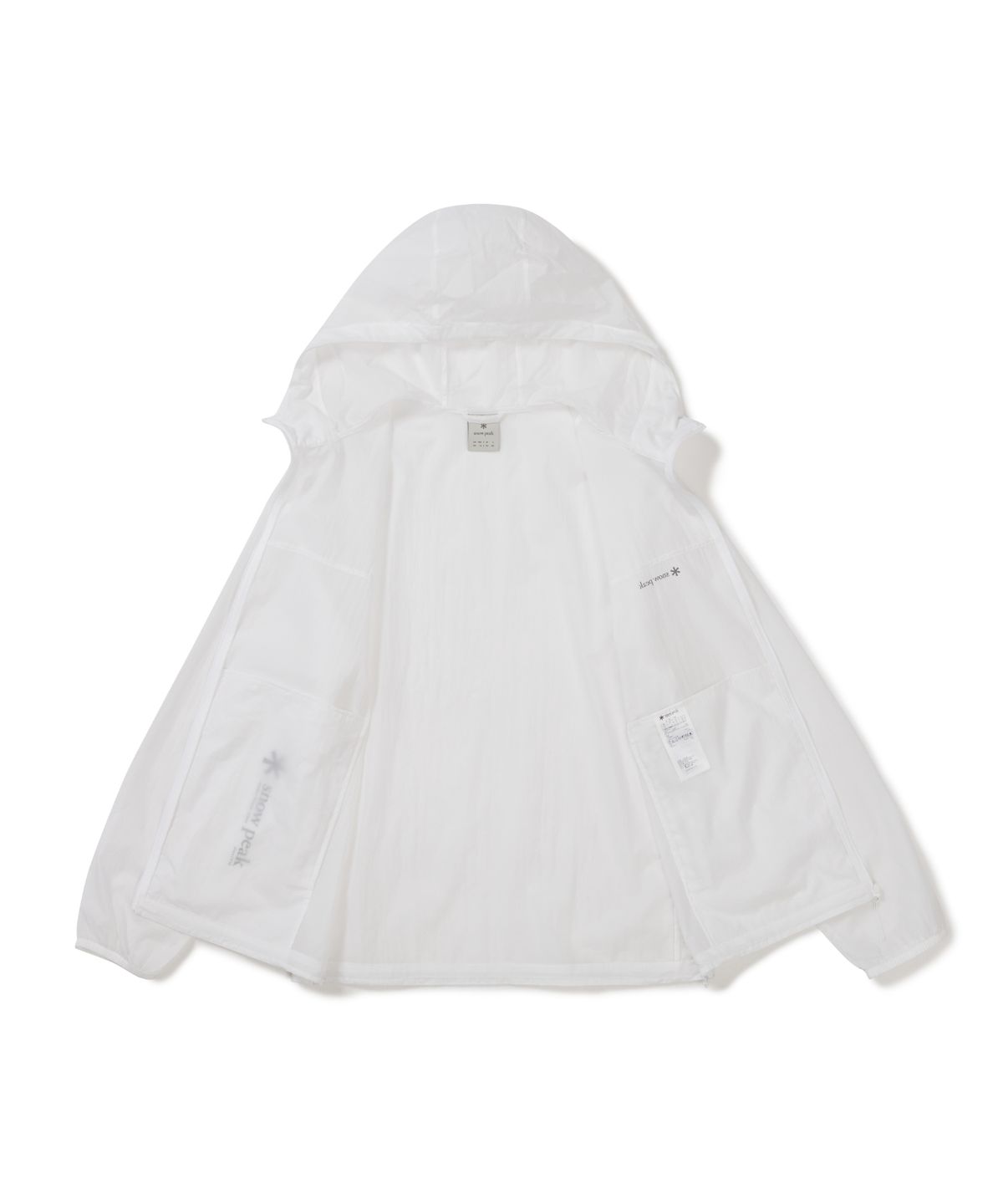스노우피크 어패럴(SNOWPEAK APPAREL) 피코 초경량 바람막이 (S26MMTWB70) Off White