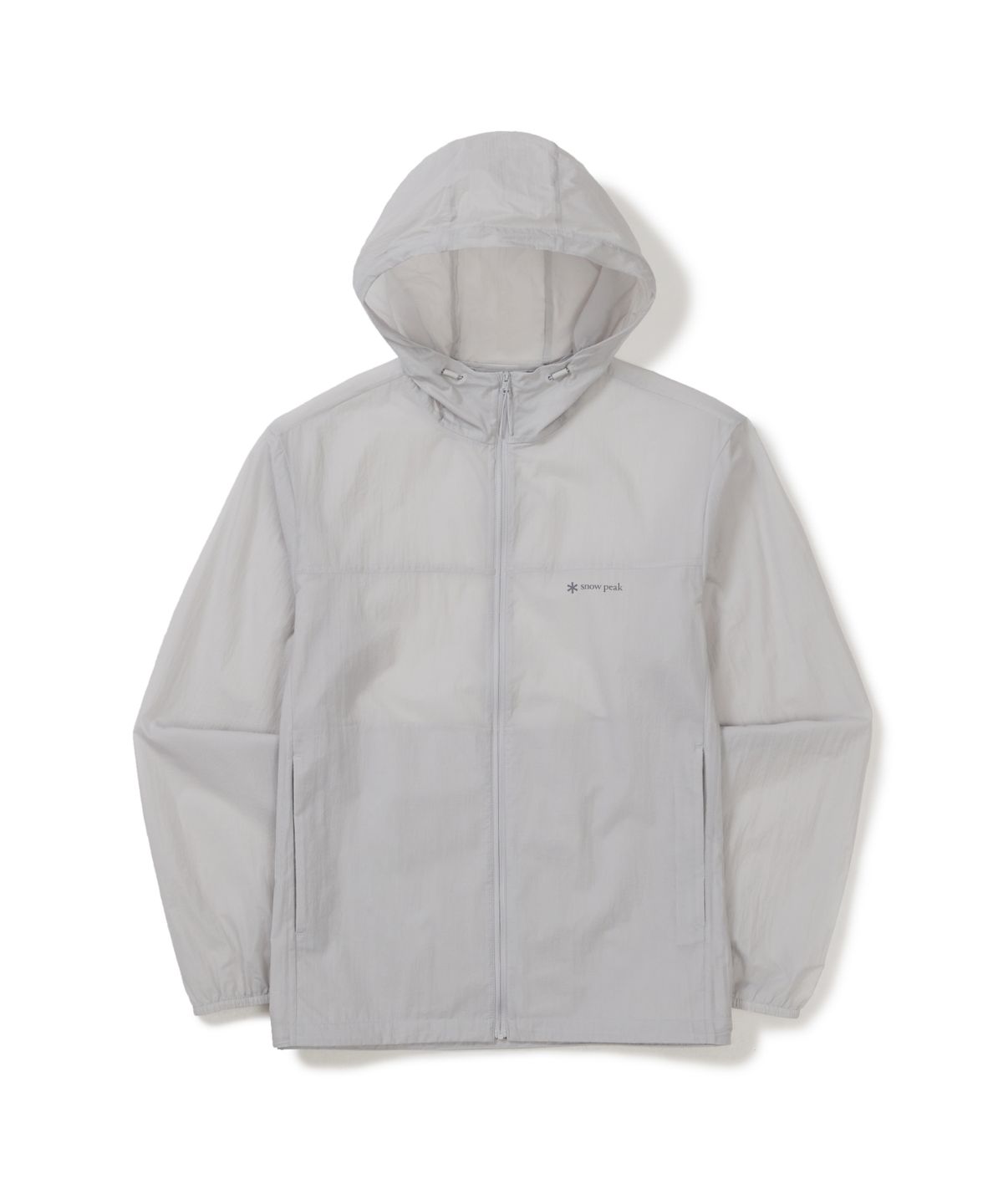 스노우피크 어패럴(SNOWPEAK APPAREL) 피코 초경량 바람막이 (S26MMTWB70) Ice Gray