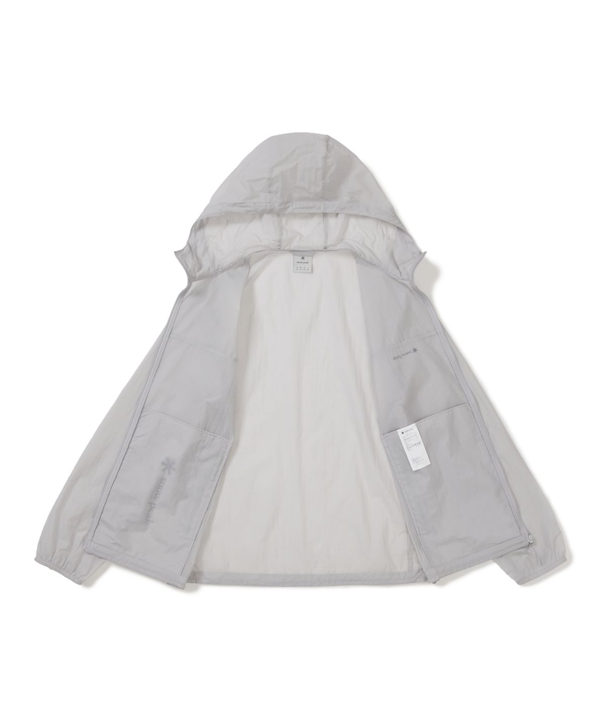 스노우피크 어패럴(SNOWPEAK APPAREL) 피코 초경량 바람막이 (S26MMTWB70) Ice Gray