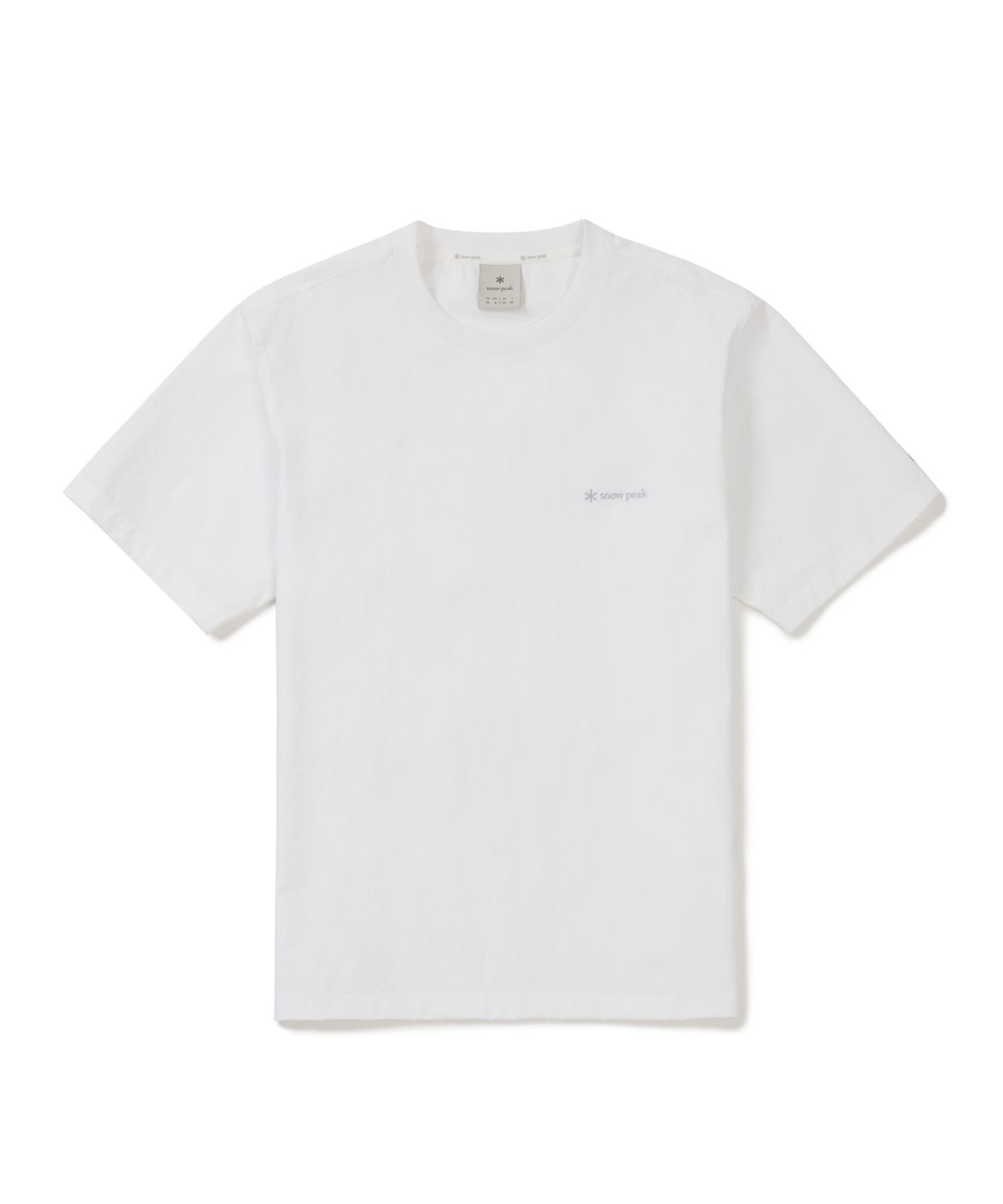스노우피크 어패럴(SNOWPEAK APPAREL) 코듀라 반팔 티셔츠 (S26MMPTS02) White