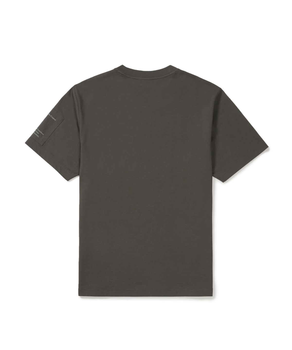 스노우피크 어패럴(SNOWPEAK APPAREL) 에어로쿨 소매 우븐 패치 반팔 티셔츠 (S26MMFTS28) Dark Khaki