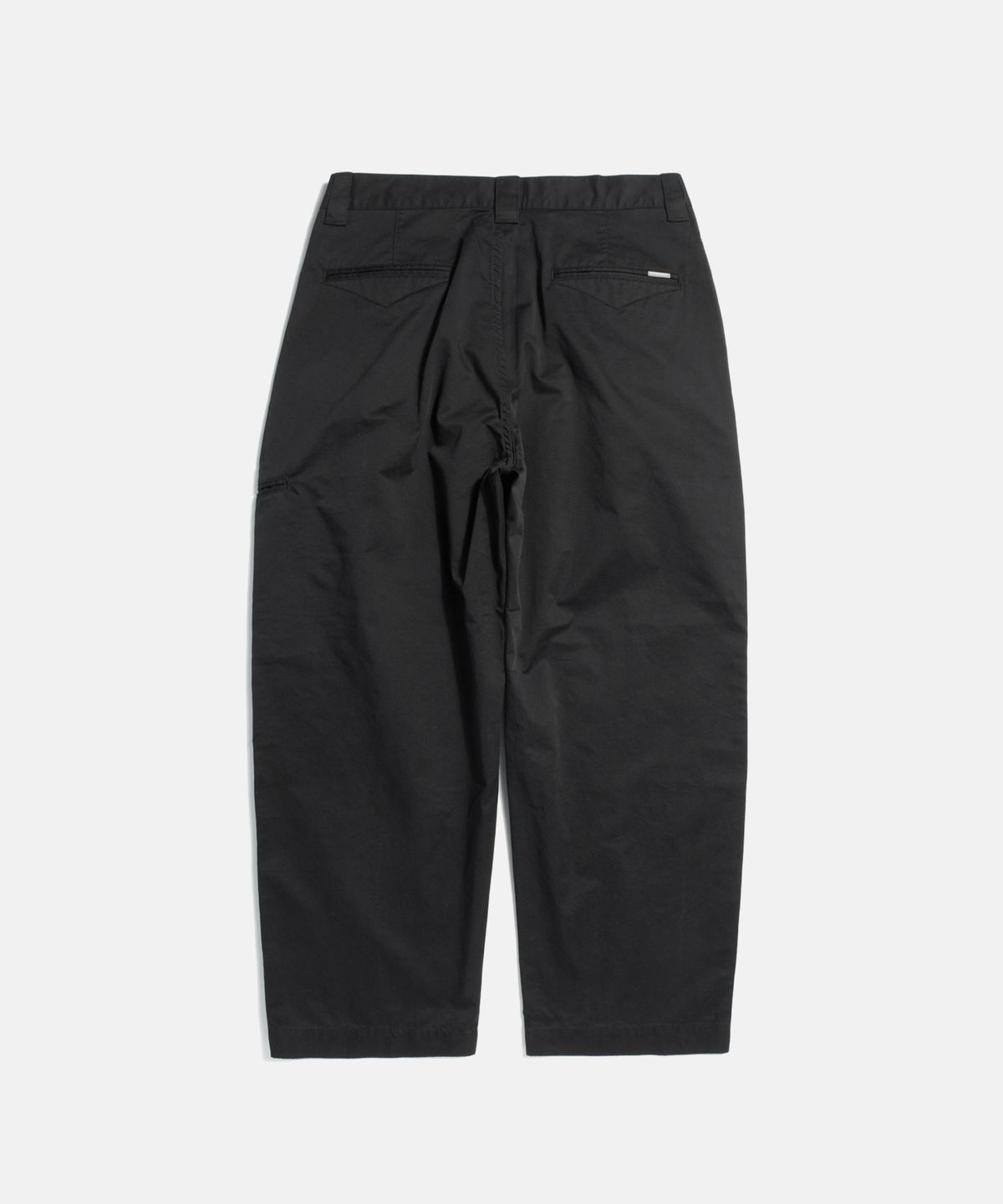 에스피오나지(ESPIONAGE) 2 Pleats Light Chino Pants Black