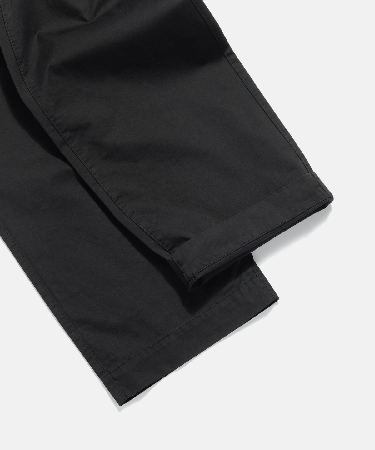 에스피오나지(ESPIONAGE) 2 Pleats Light Chino Pants Black