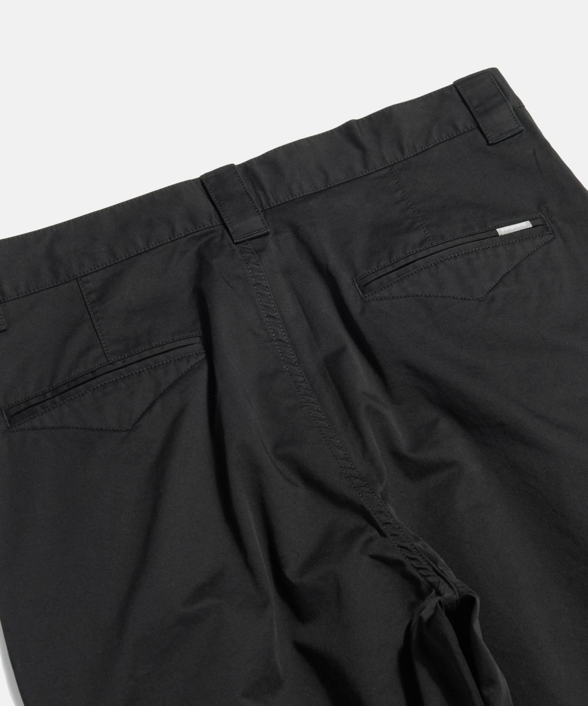 에스피오나지(ESPIONAGE) 2 Pleats Light Chino Pants Black
