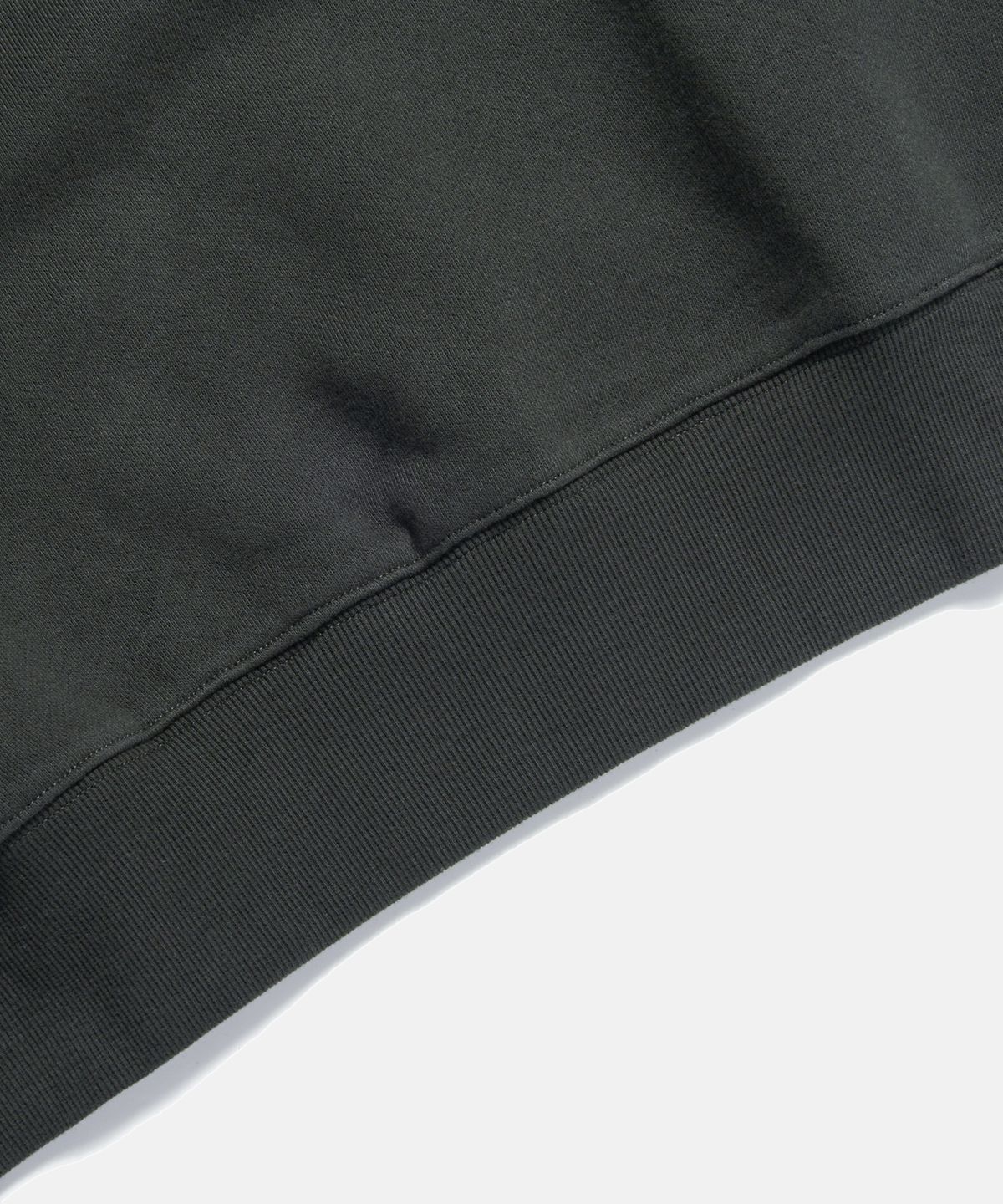 에스피오나지(ESPIONAGE) Minimal Logo VTG Sweatshirt Vintage Black