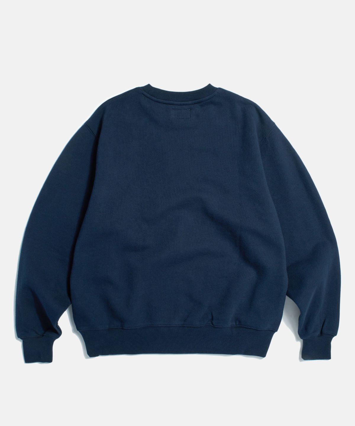 에스피오나지(ESPIONAGE) Minimal Logo VTG Sweatshirt Navy