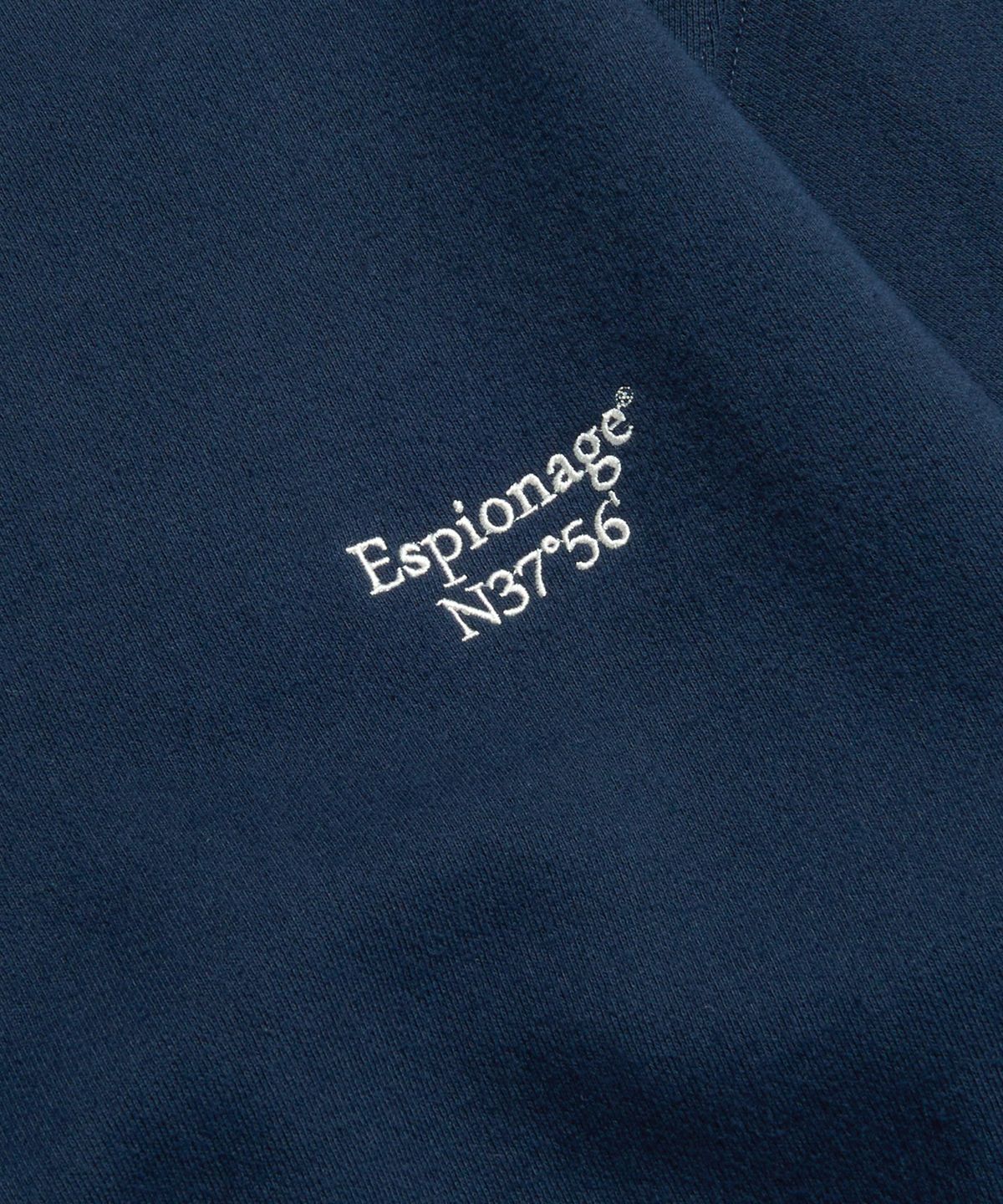 에스피오나지(ESPIONAGE) Minimal Logo VTG Sweatshirt Navy
