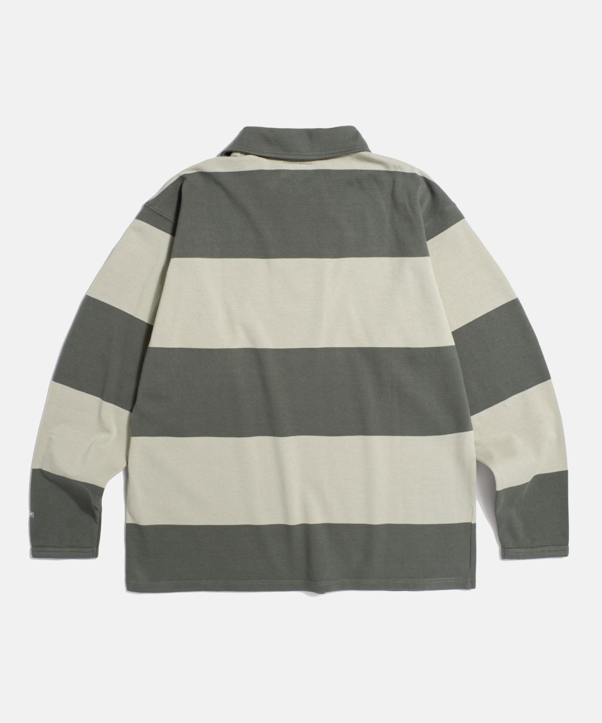 에스피오나지(ESPIONAGE) Big Border Rugby L/S Tee Grey