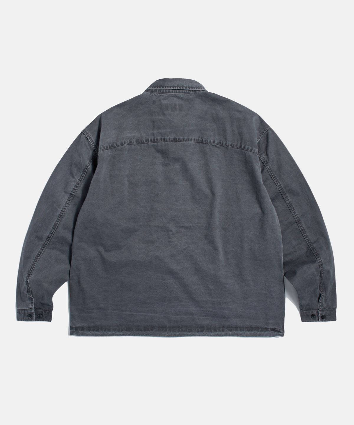 에스피오나지(ESPIONAGE) Washed Cotton Outer Shirt Charcoal