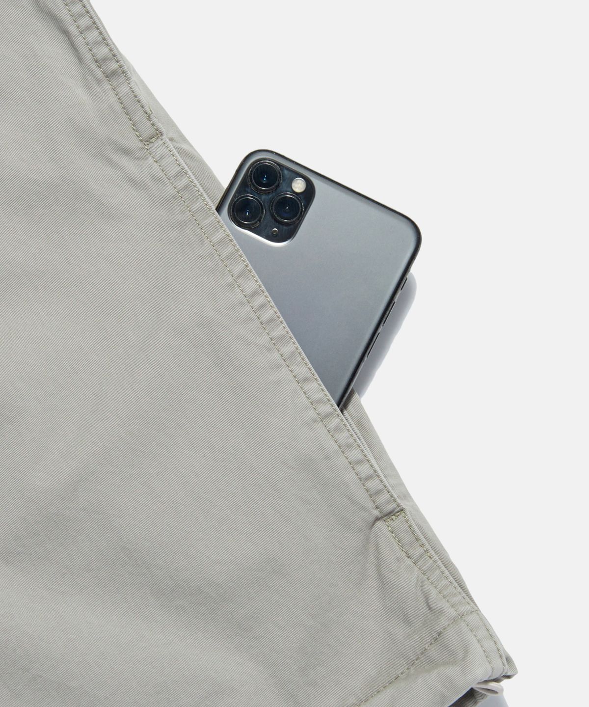 에스피오나지(ESPIONAGE) Washed Cotton Outer Shirt Grey
