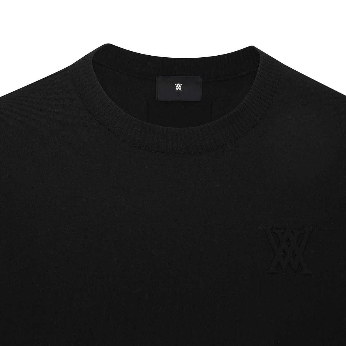 어뉴골프(ANEW GOLF) MEN SP ESSENTIAL SWEATER_BK