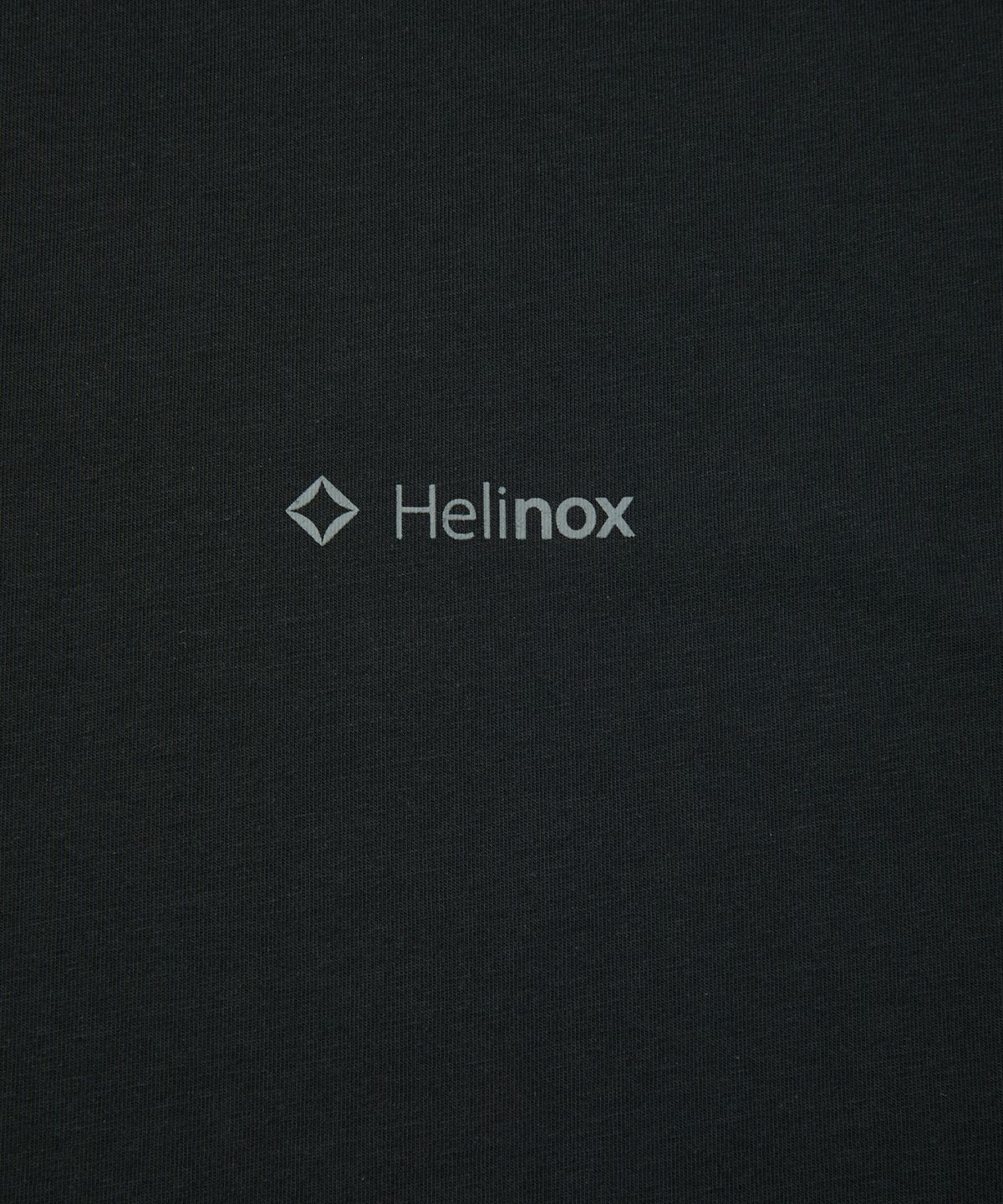 헬리녹스 웨어(HELINOX WEAR) 반팔 로고 티셔츠_Black