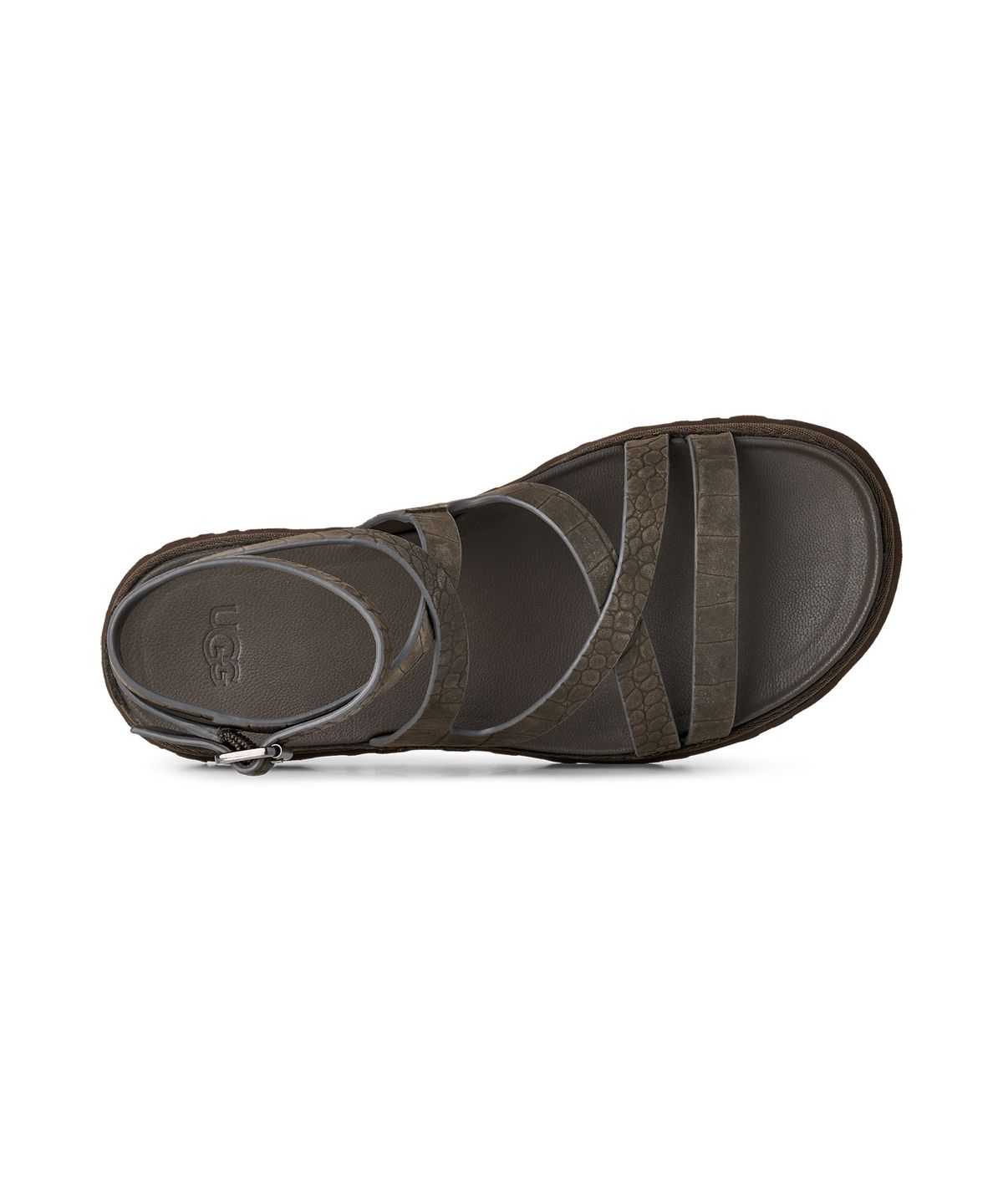 어그(UGG) [Women] 골든게이즈 엠보스드 앵클 랩 - 덴스 스모크 / 1178570-DNSS