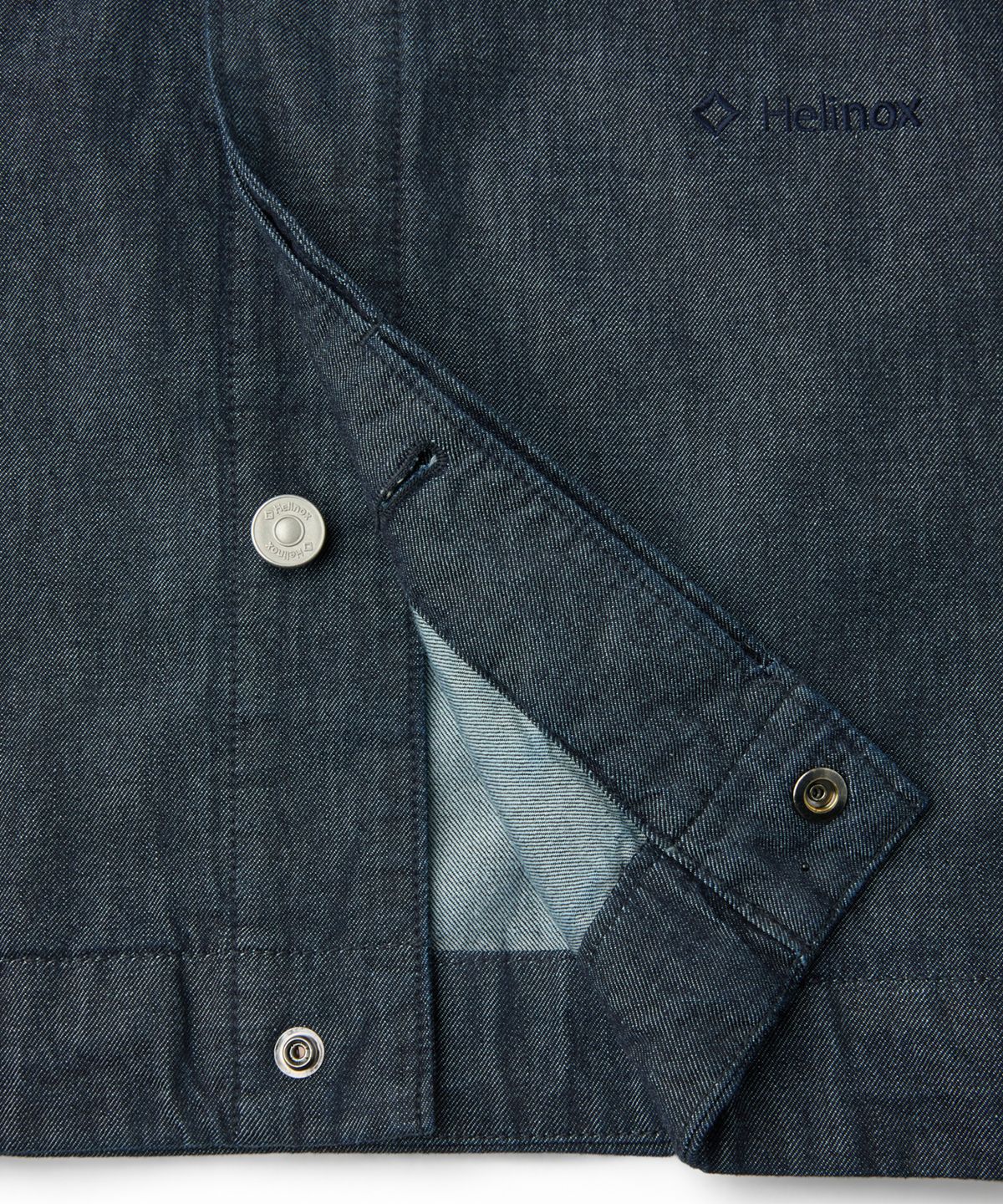 헬리녹스 웨어(HELINOX WEAR) 필드 데님 트러커 자켓_Navy