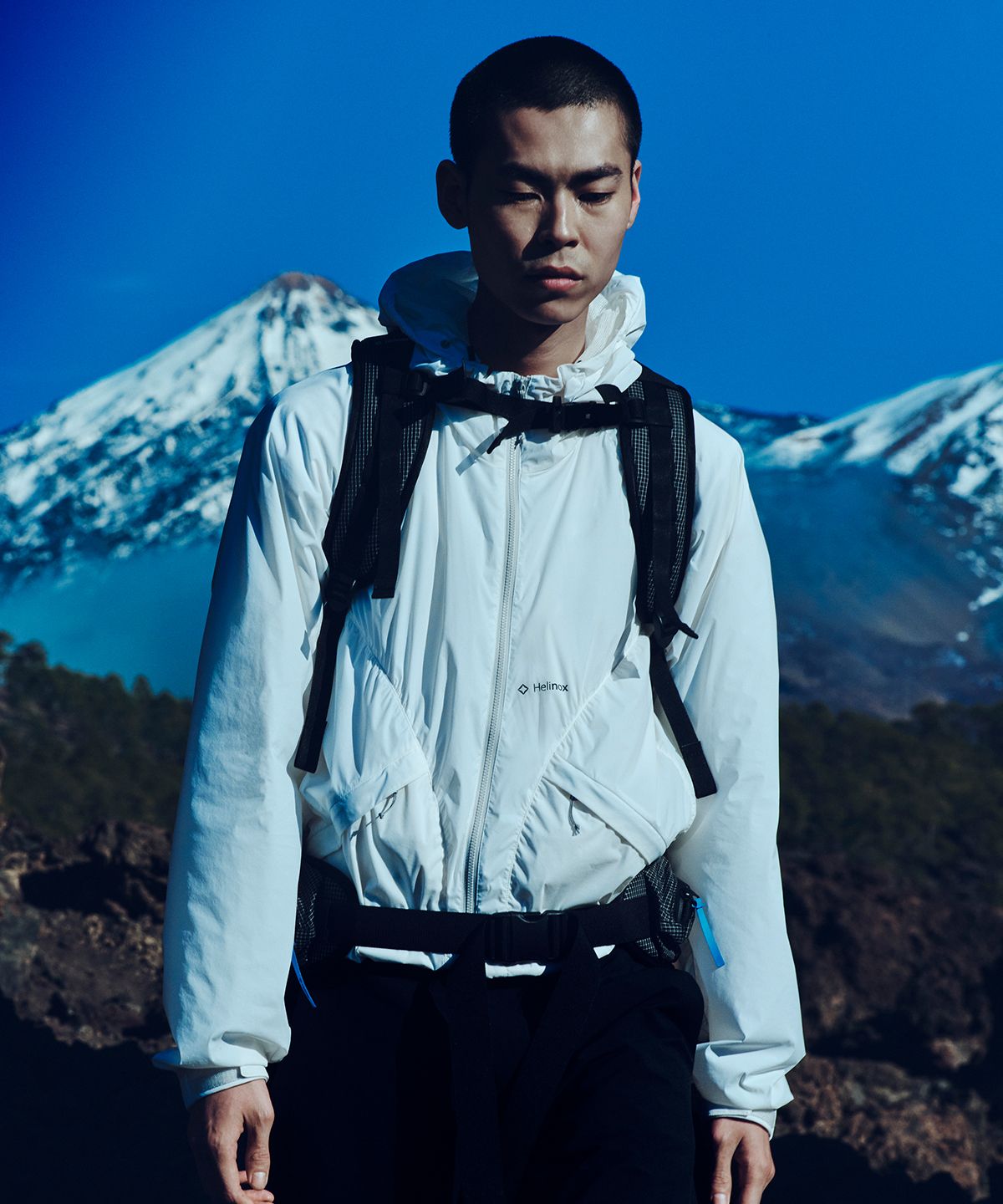 헬리녹스 웨어(HELINOX WEAR) 이클립스 팩 윈드쉘_White