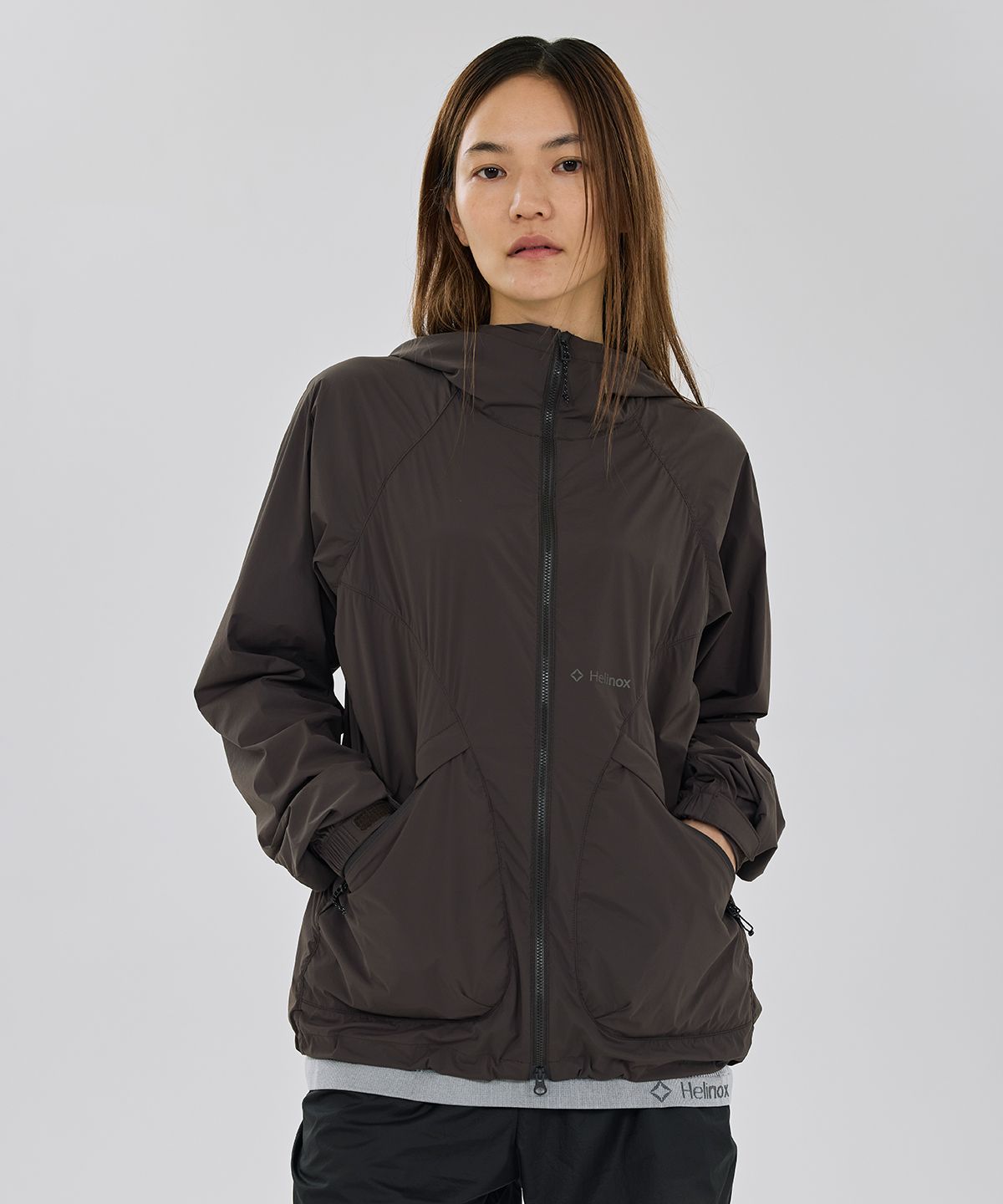 헬리녹스 웨어(HELINOX WEAR) 이클립스 팩 윈드쉘_Dark Brown