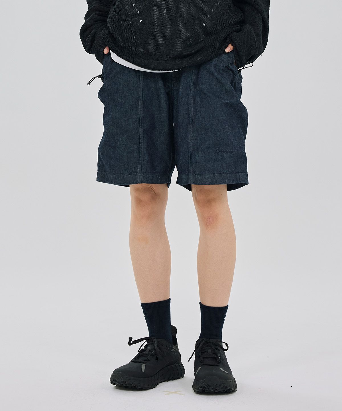 헬리녹스 웨어(HELINOX WEAR) 필드 데님 쇼츠_Navy