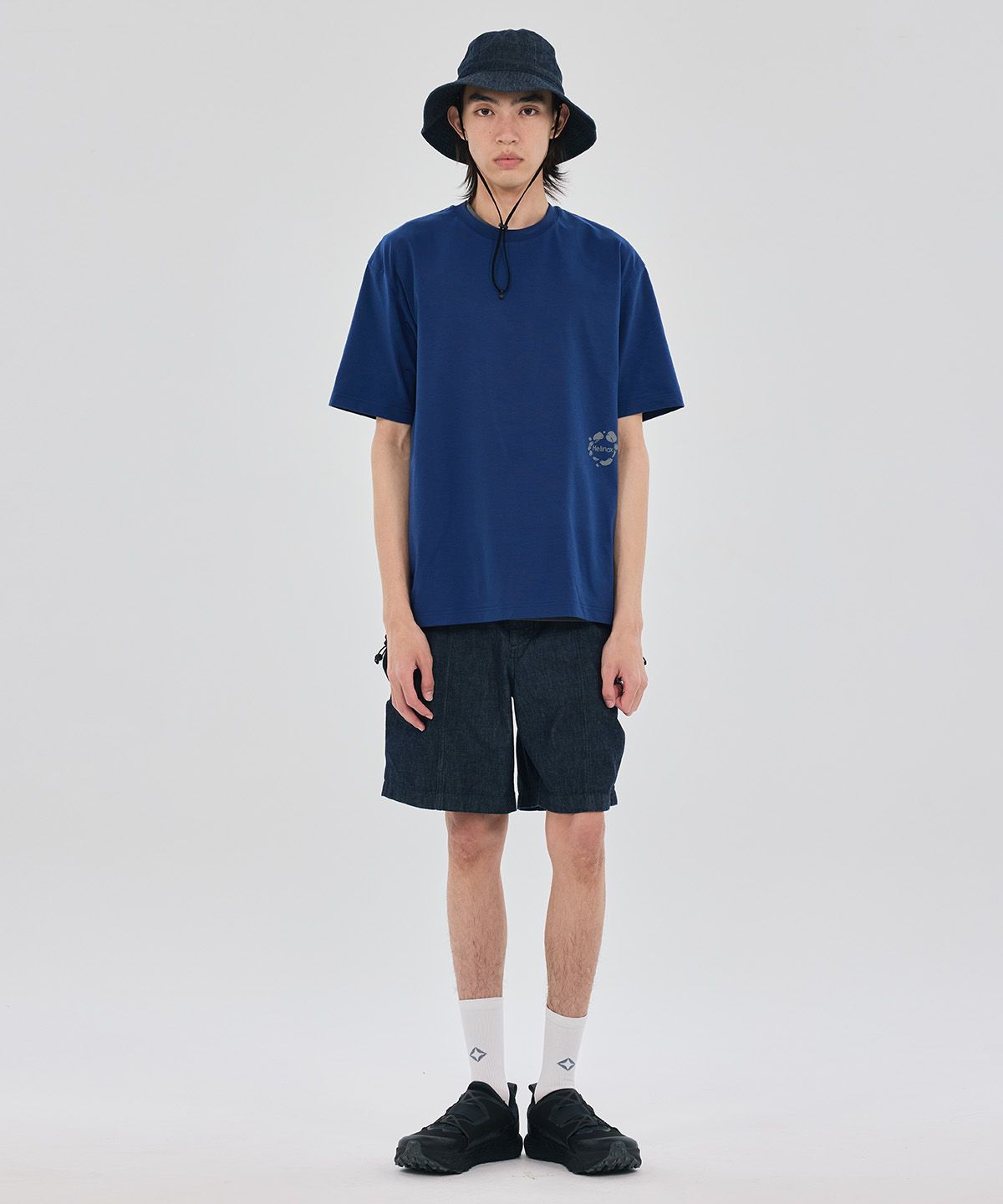 헬리녹스 웨어(HELINOX WEAR) 필드 데님 쇼츠_Navy