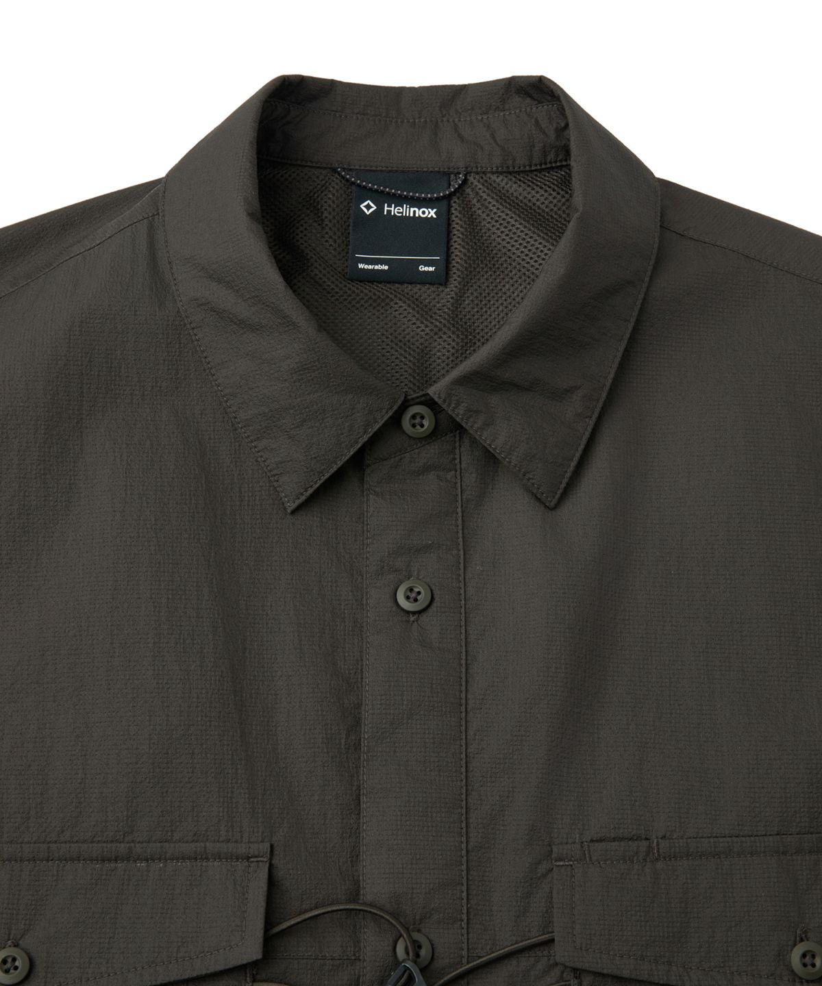 헬리녹스 웨어(HELINOX WEAR) 라이트 팩 반팔 셔츠_Dark Brown