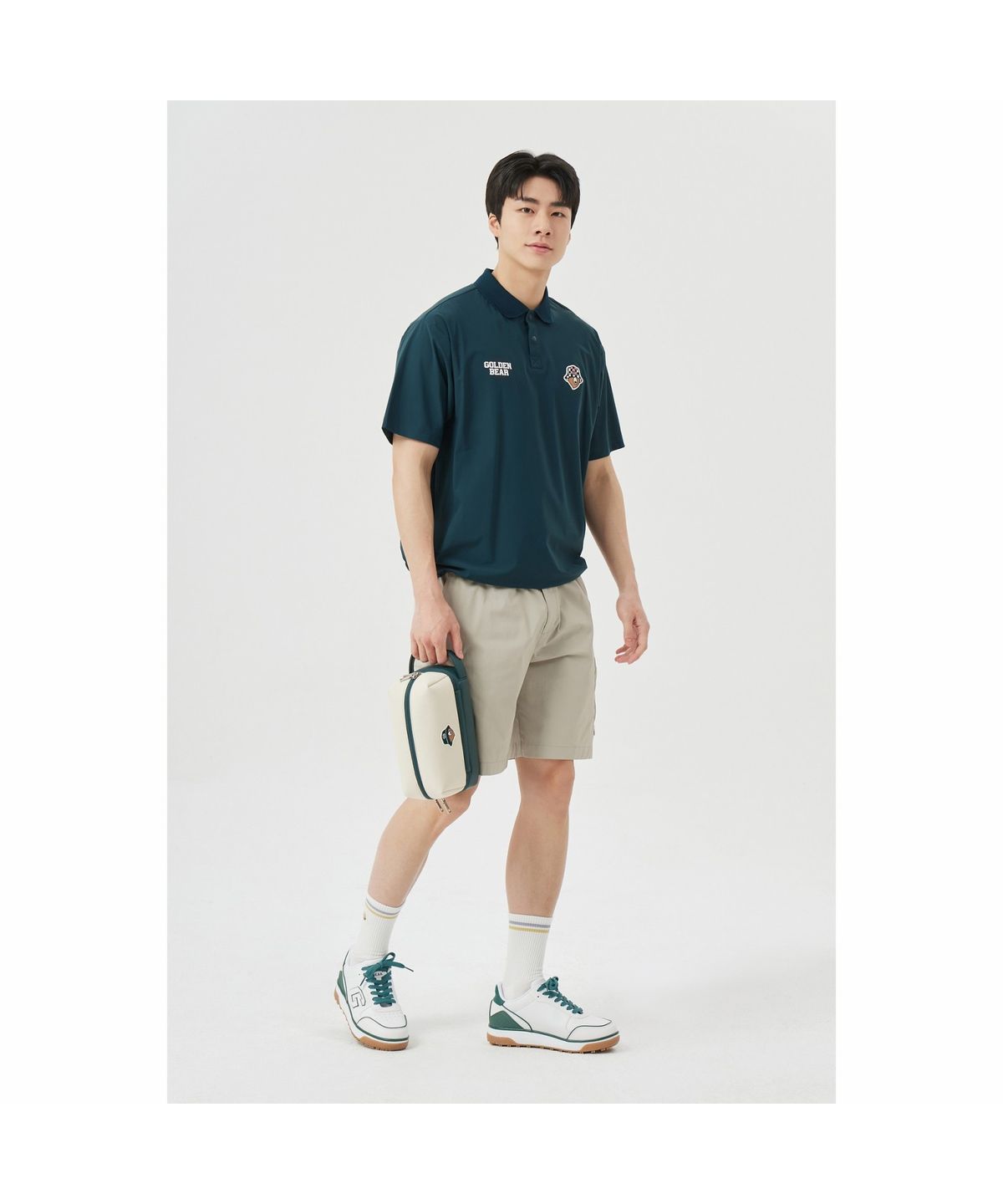 골든베어(GOLDEN BEAR) (M) Zipper Cargo Shorts G4PAM26241BEX