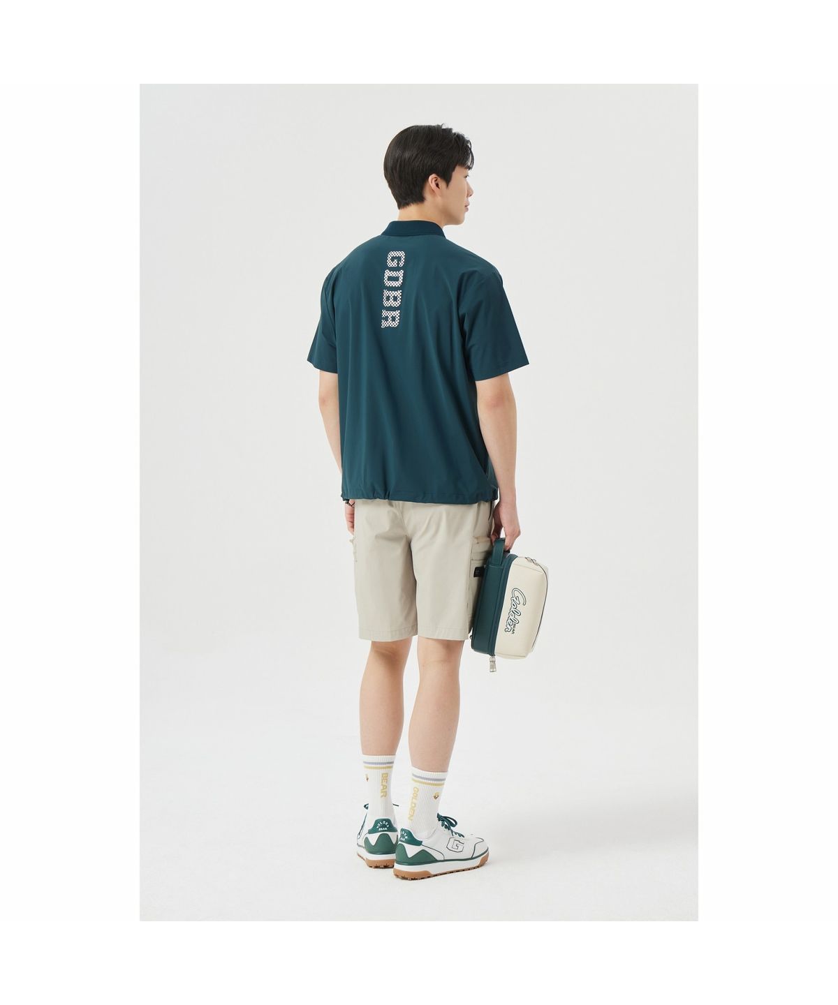 골든베어(GOLDEN BEAR) (M) Zipper Cargo Shorts G4PAM26241BEX