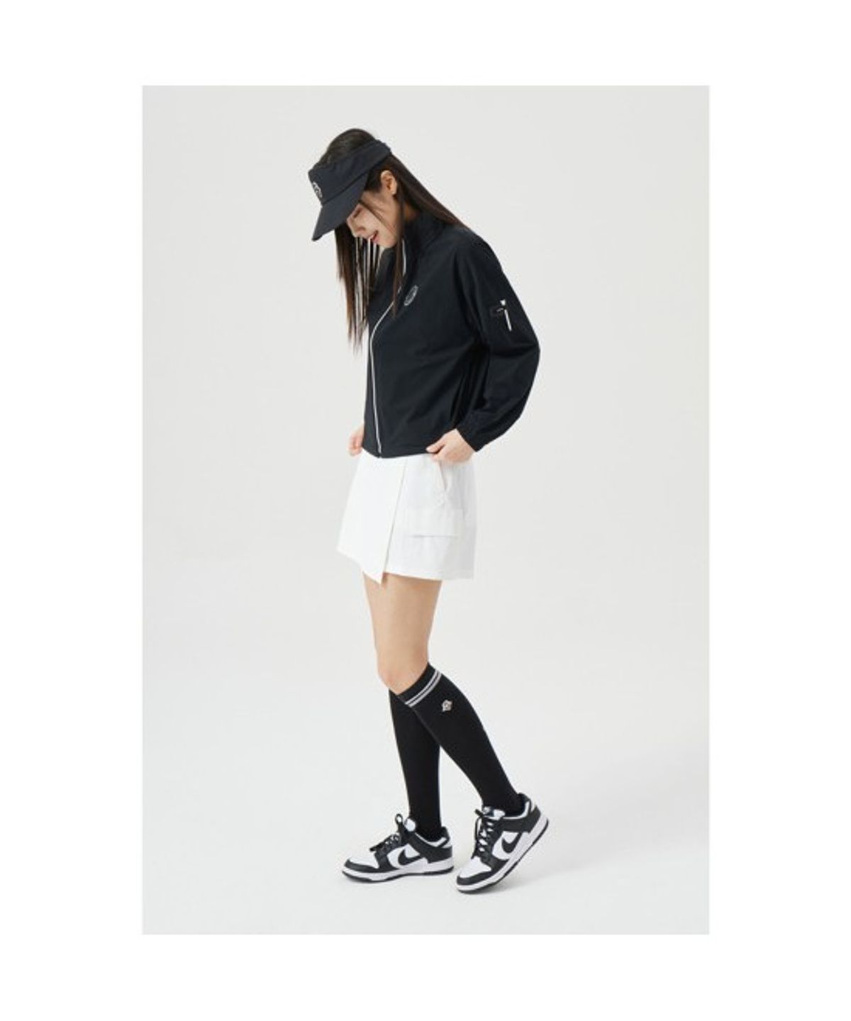 골든베어(GOLDEN BEAR) (W) Pocket Wrap Shorts G5PAM26311WHX