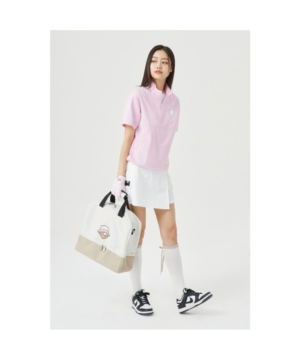 골든베어(GOLDEN BEAR) (W) Pocket Wrap Shorts G5PAM26311WHX